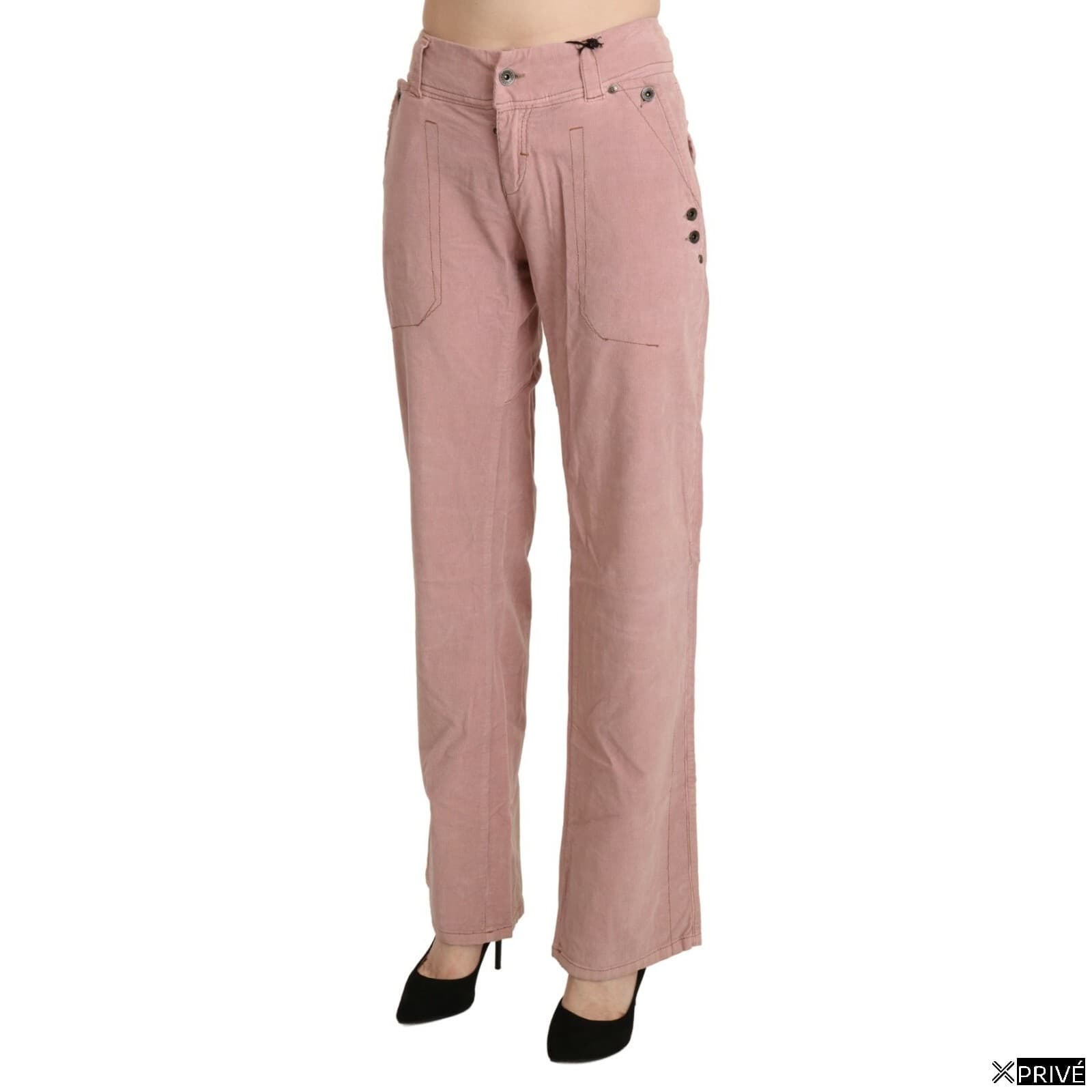 Jeans rose en Coton — 5