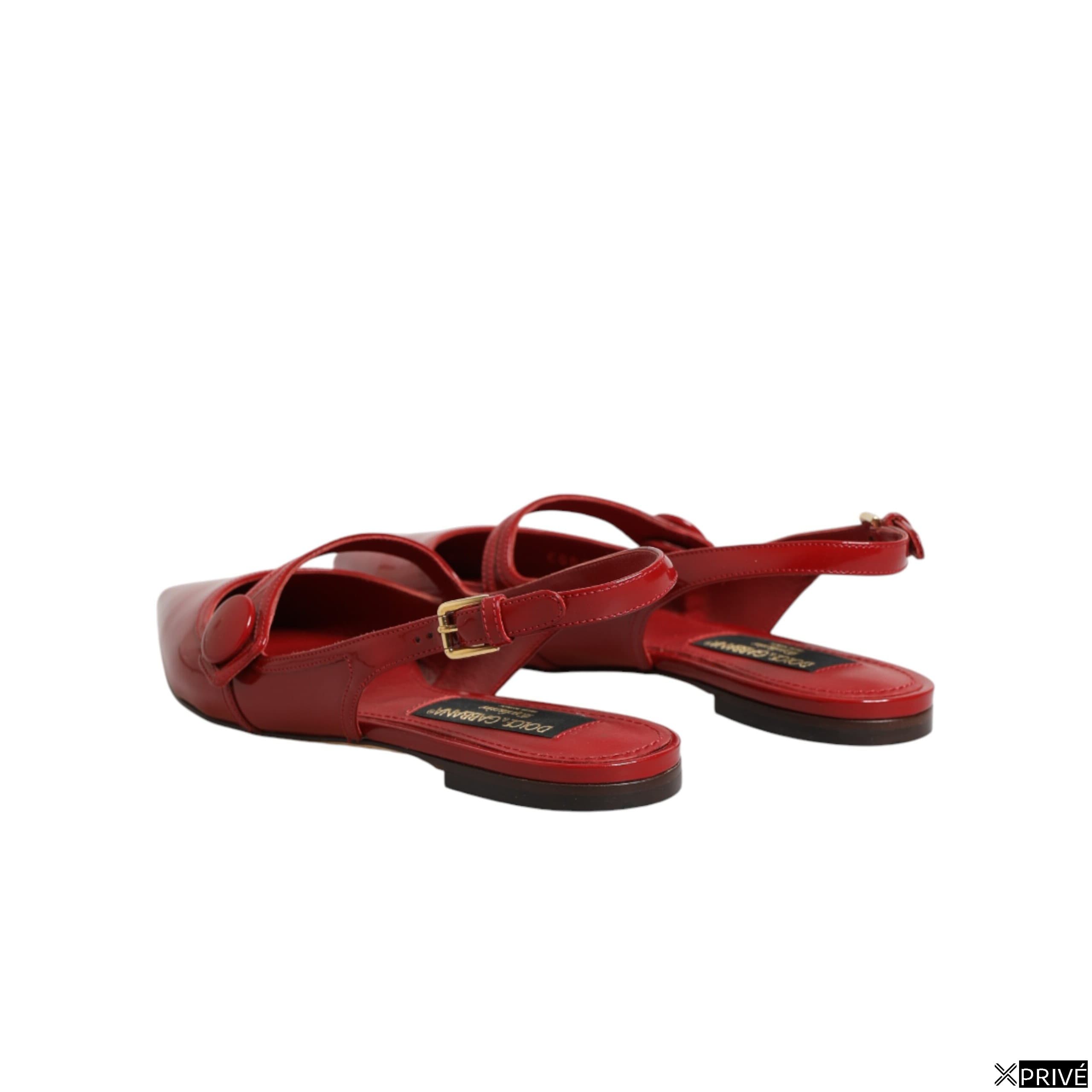 Sandales rouges en 100lf — 6