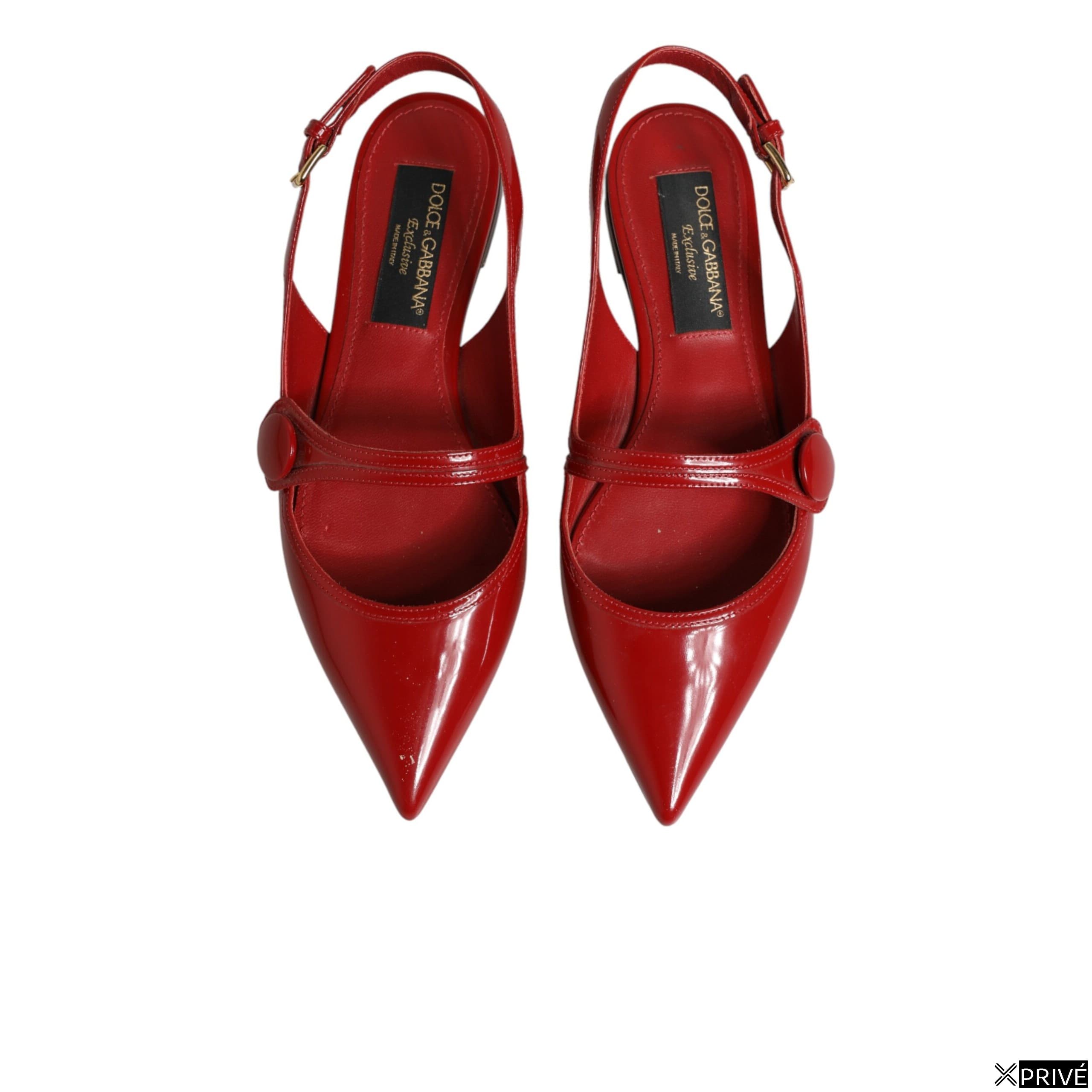 Sandales rouges en 100lf — 4