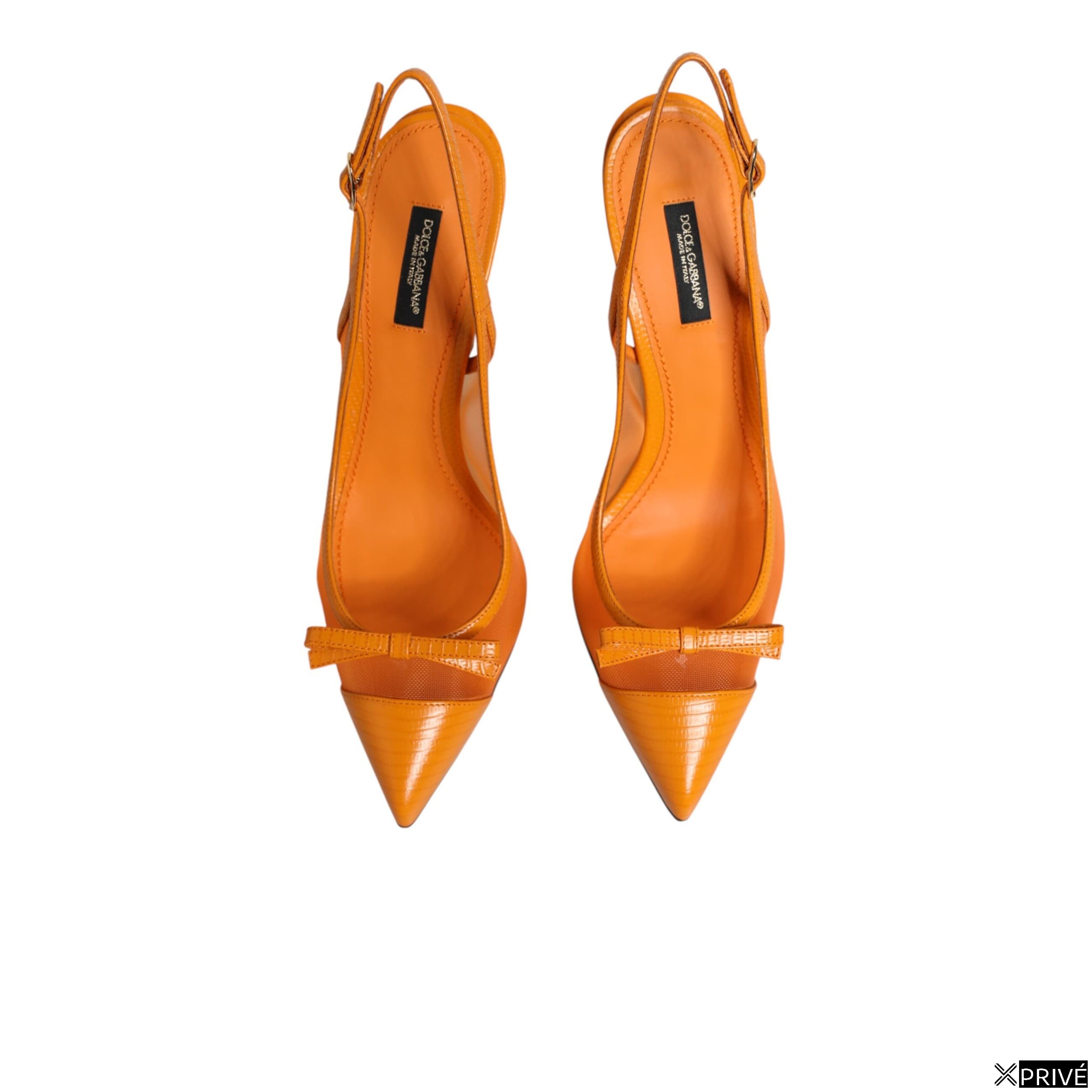 Escarpin orange — 4