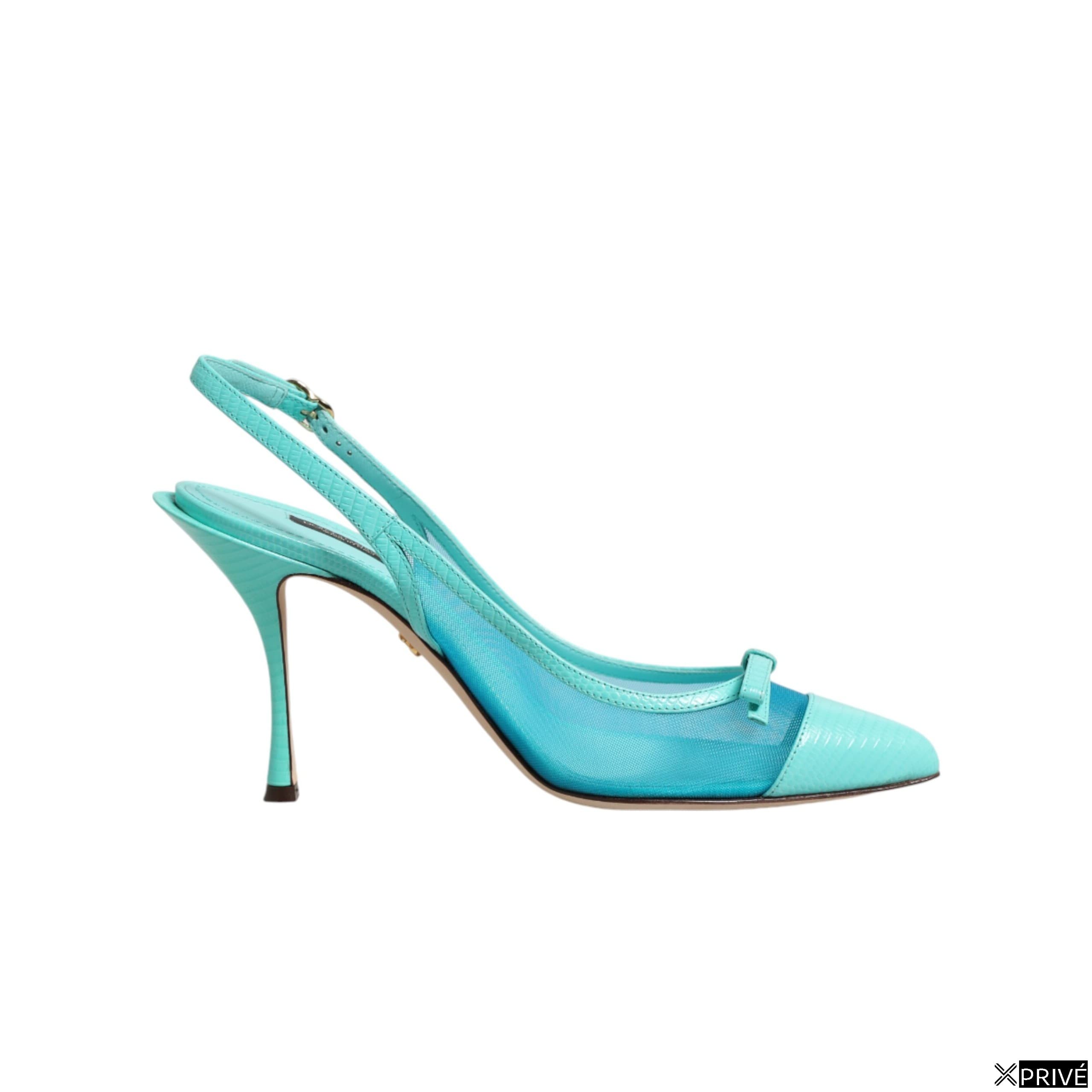 Escarpin bleu clair — 1