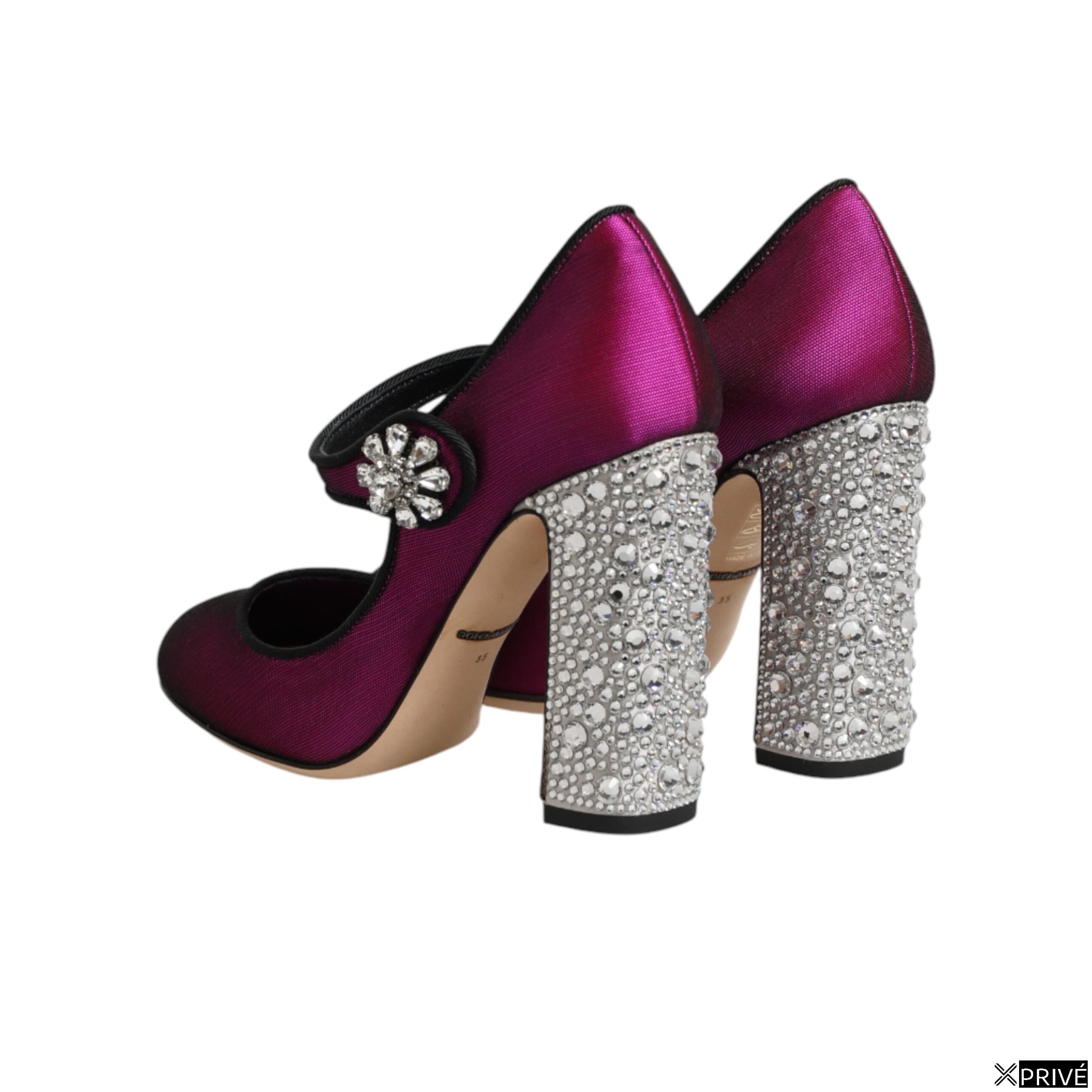 Escarpin rose en Cuir — 6