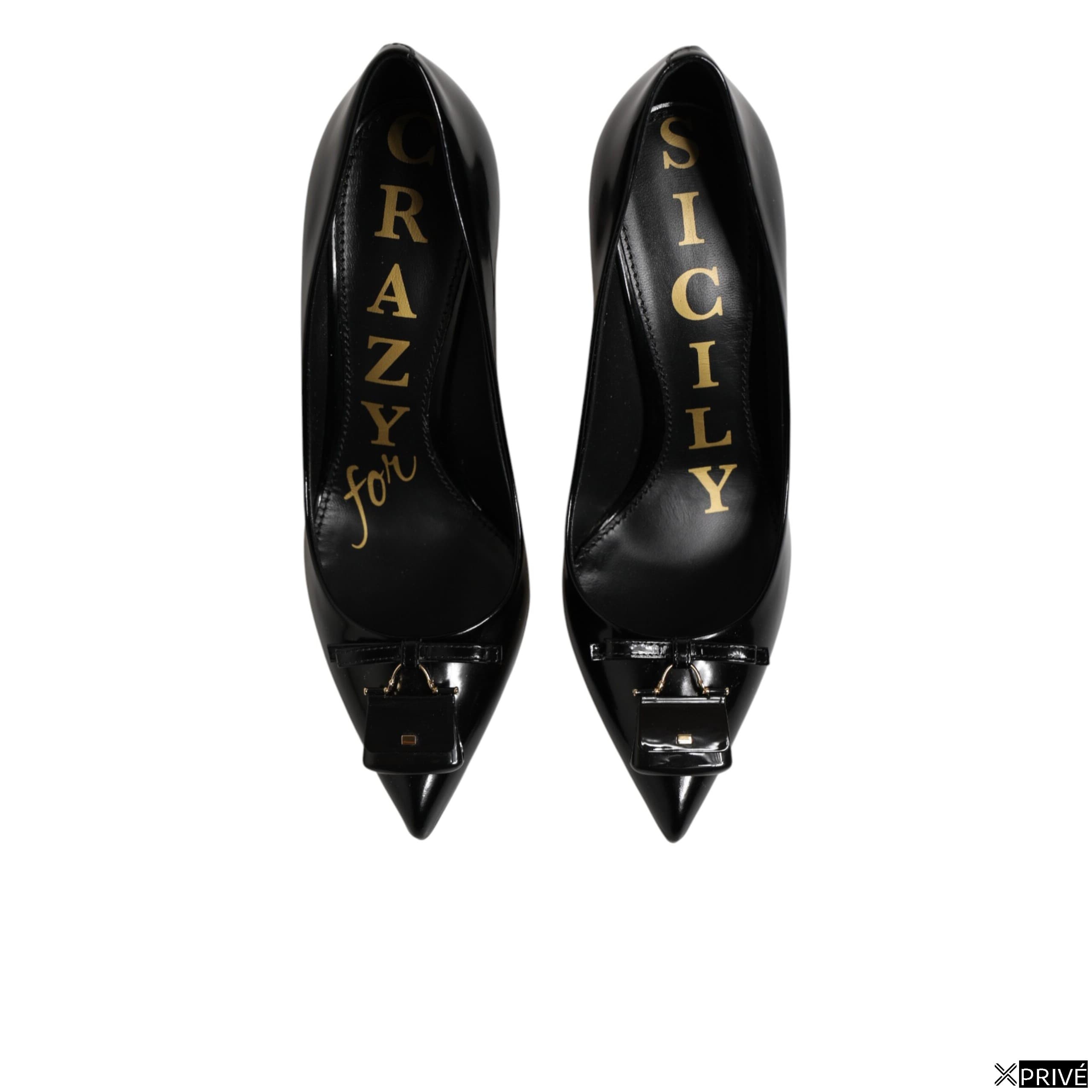 Escarpin noire en 100lf — 4