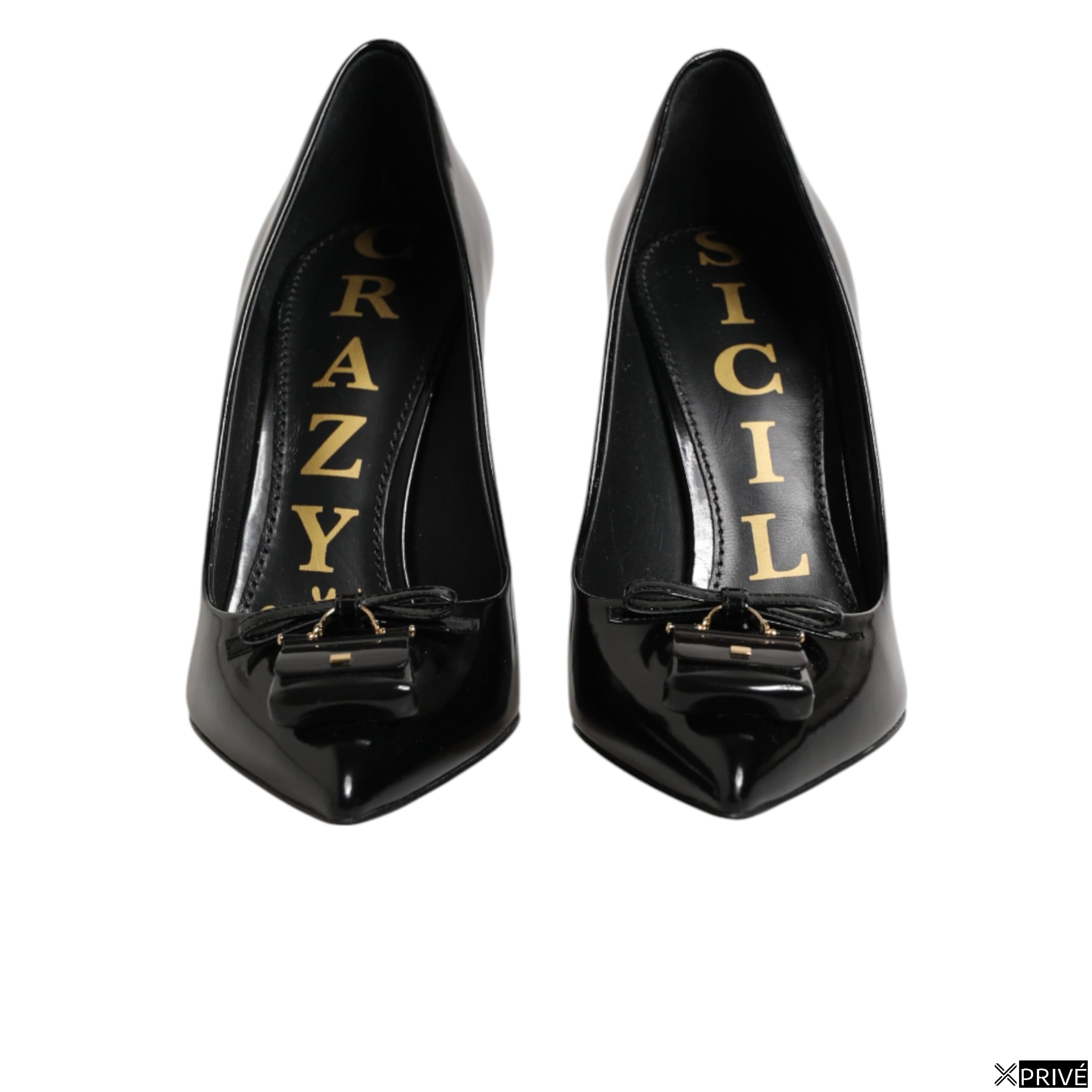 Escarpin noire en 100lf — 3