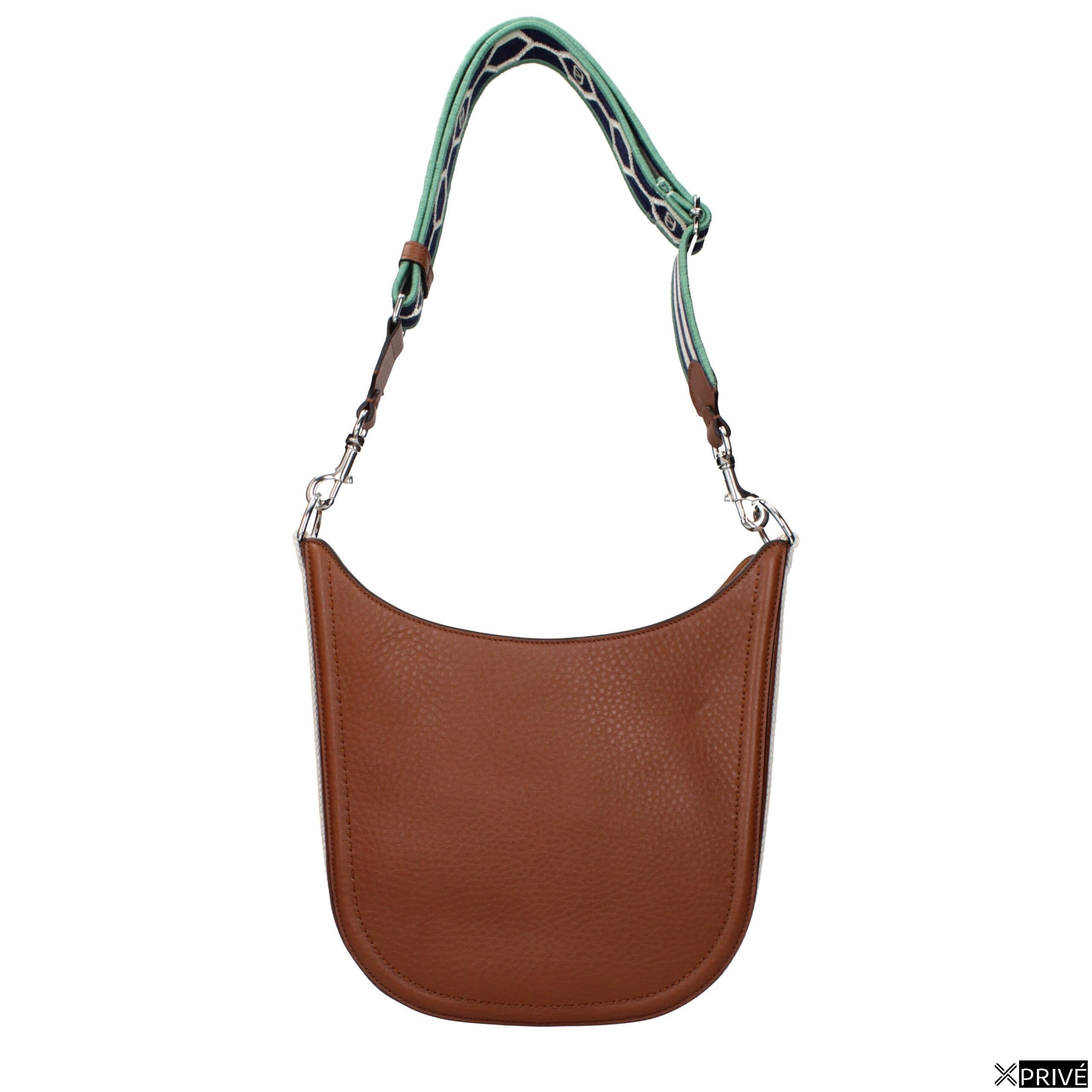 Sac porté croisé brun en Cuir — 3