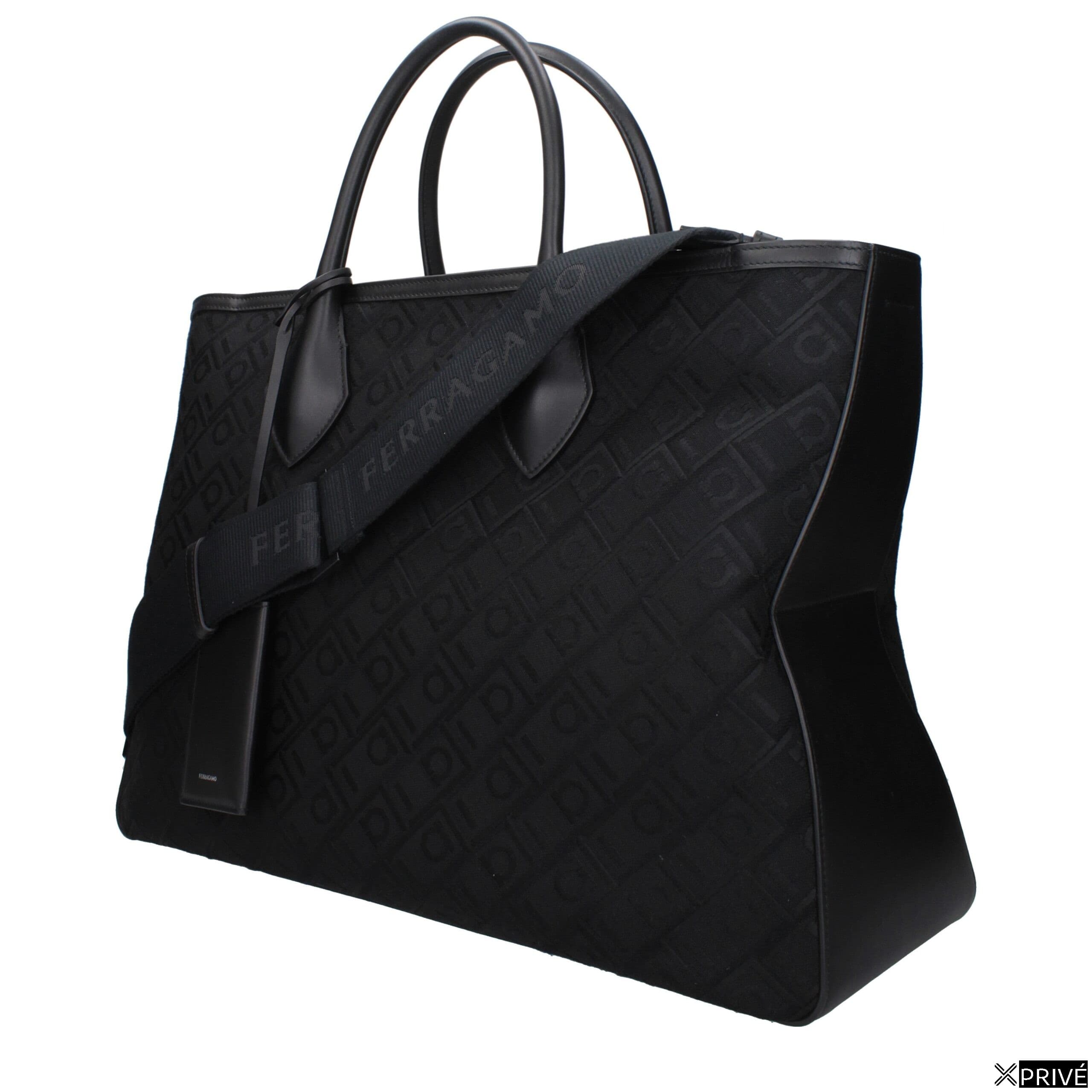 Sac à main noir en Tissu — 2