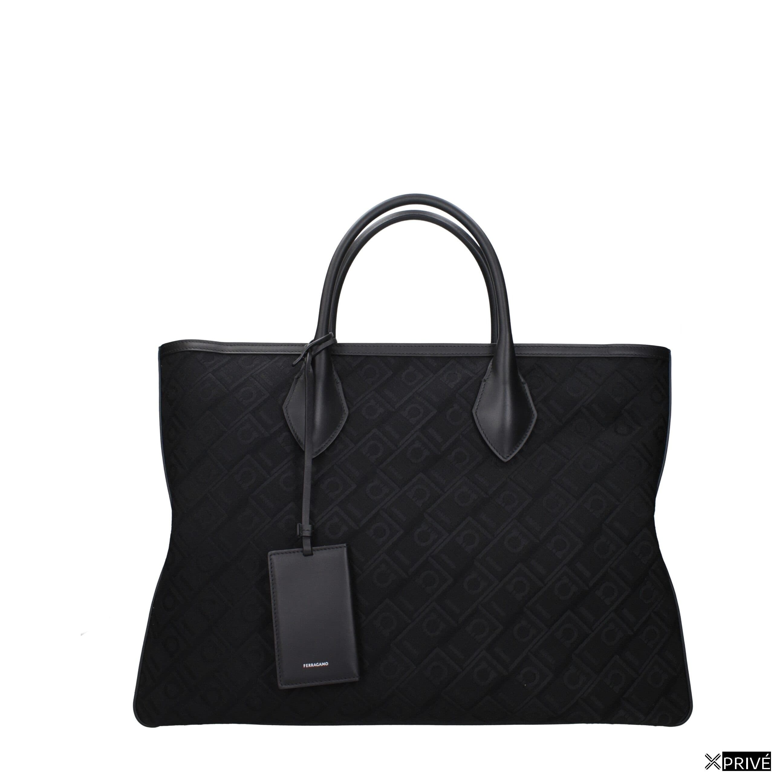 Sac à main noir en Tissu — 1