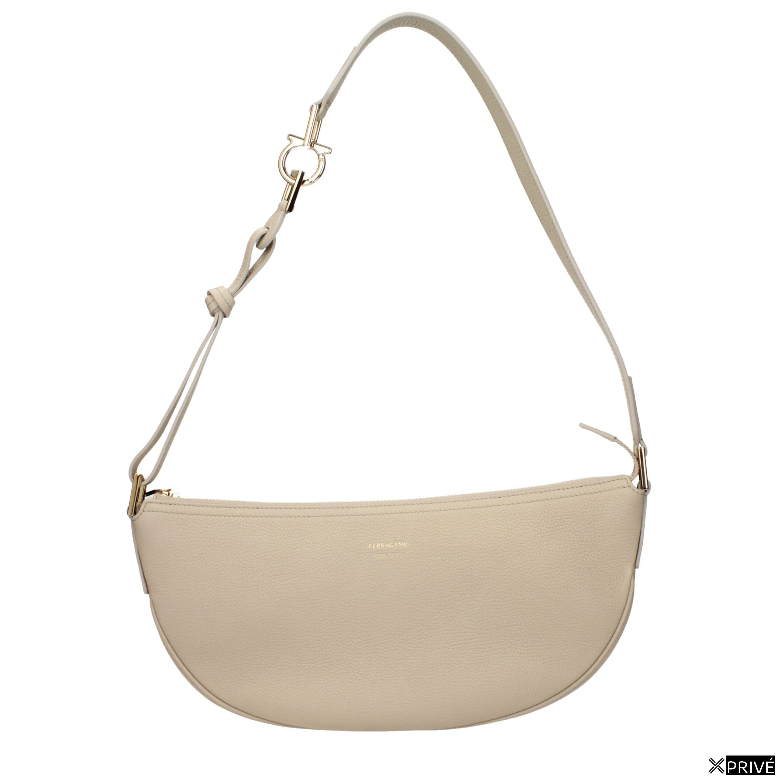 Sac bandoulière gris en Cuir — 1