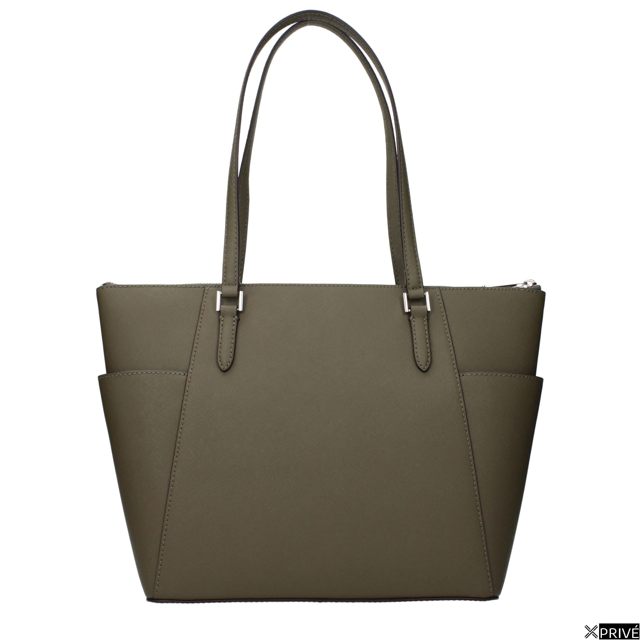 Sac bandoulière vert en Cuir — 3