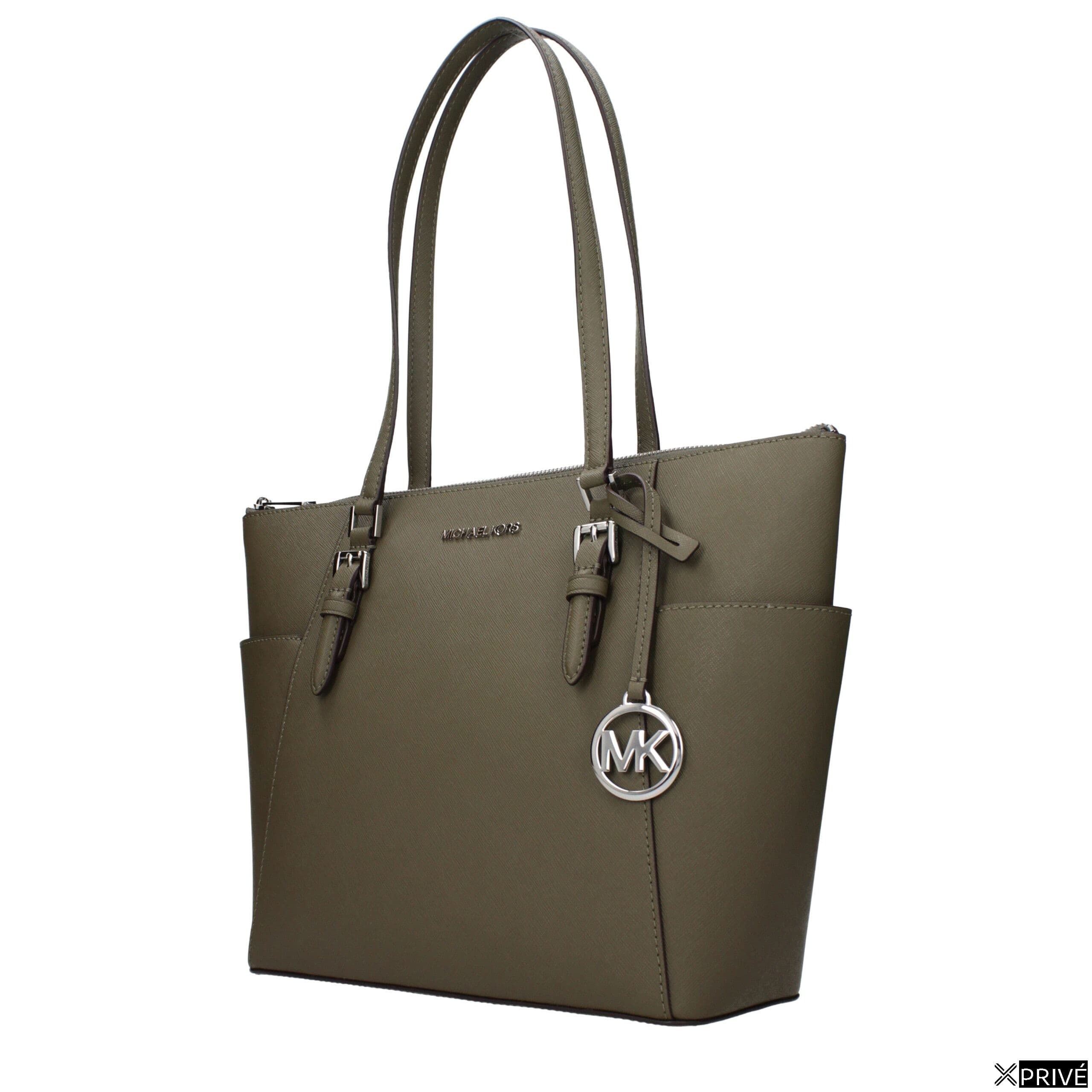 Sac bandoulière vert en Cuir — 2
