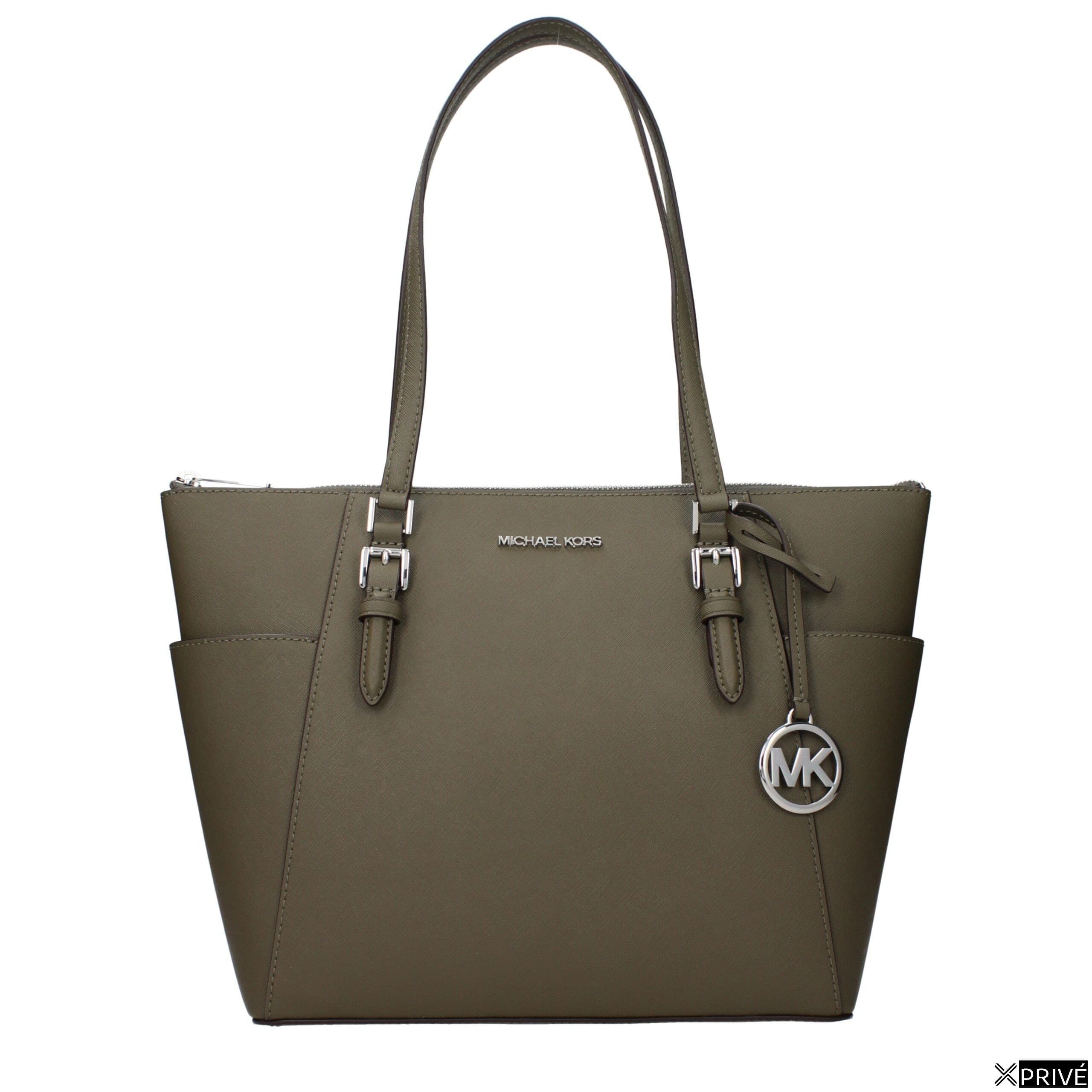 Sac bandoulière vert en Cuir — 1