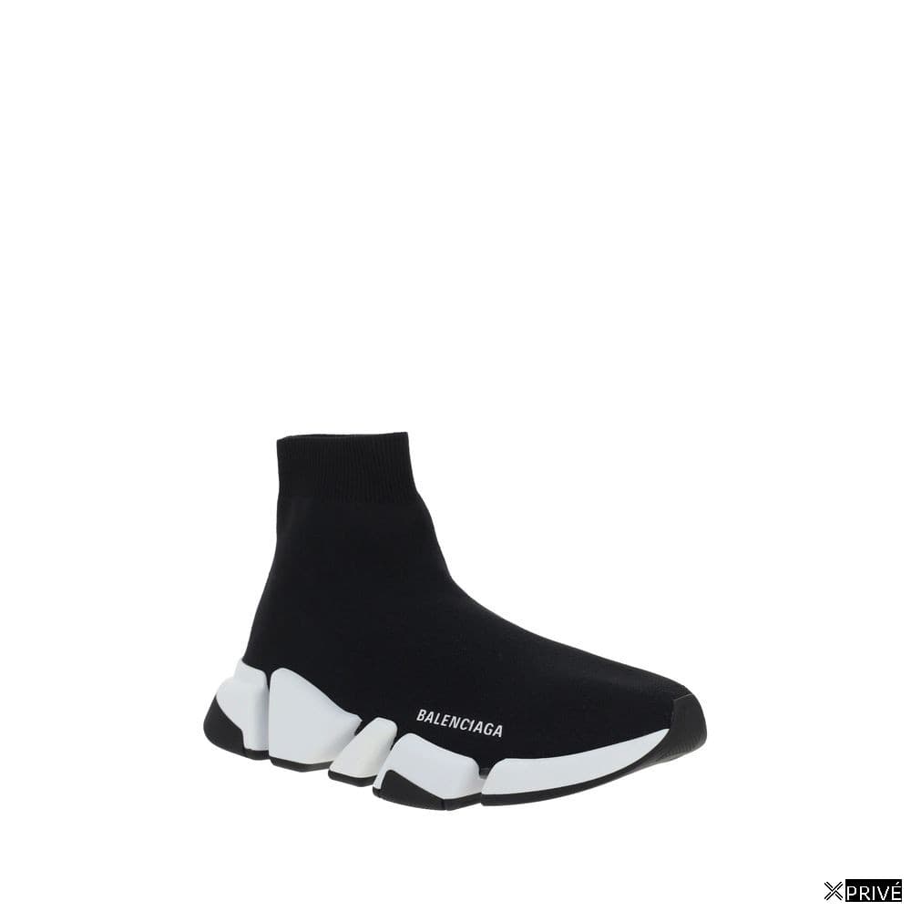 Chaussures de sport noires en Polyester — 2