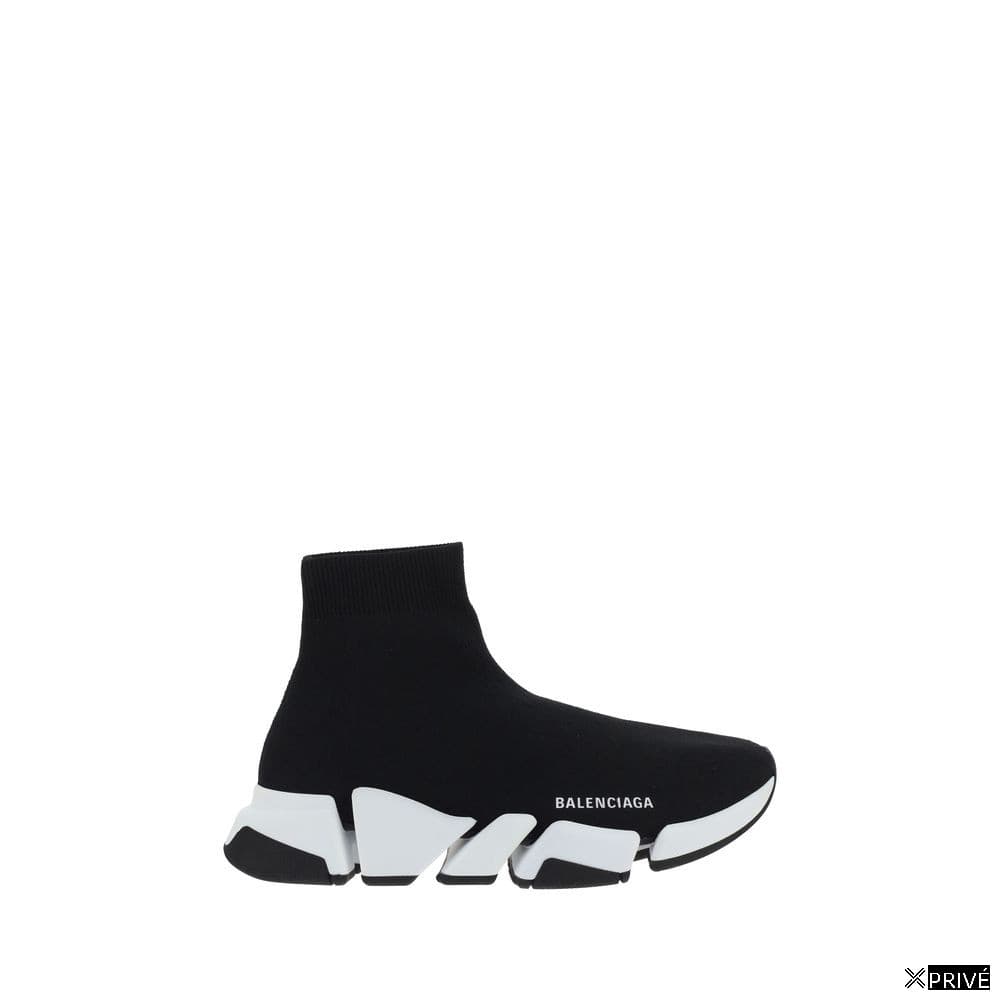 Chaussures de sport noires en Polyester — 1