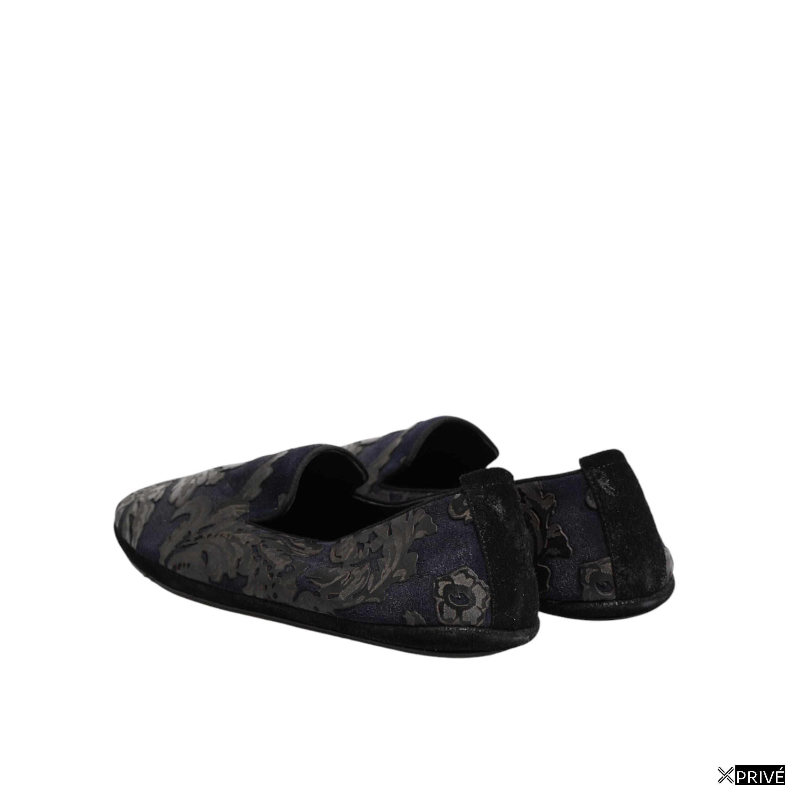 Mocassin Noir et bleu — 6
