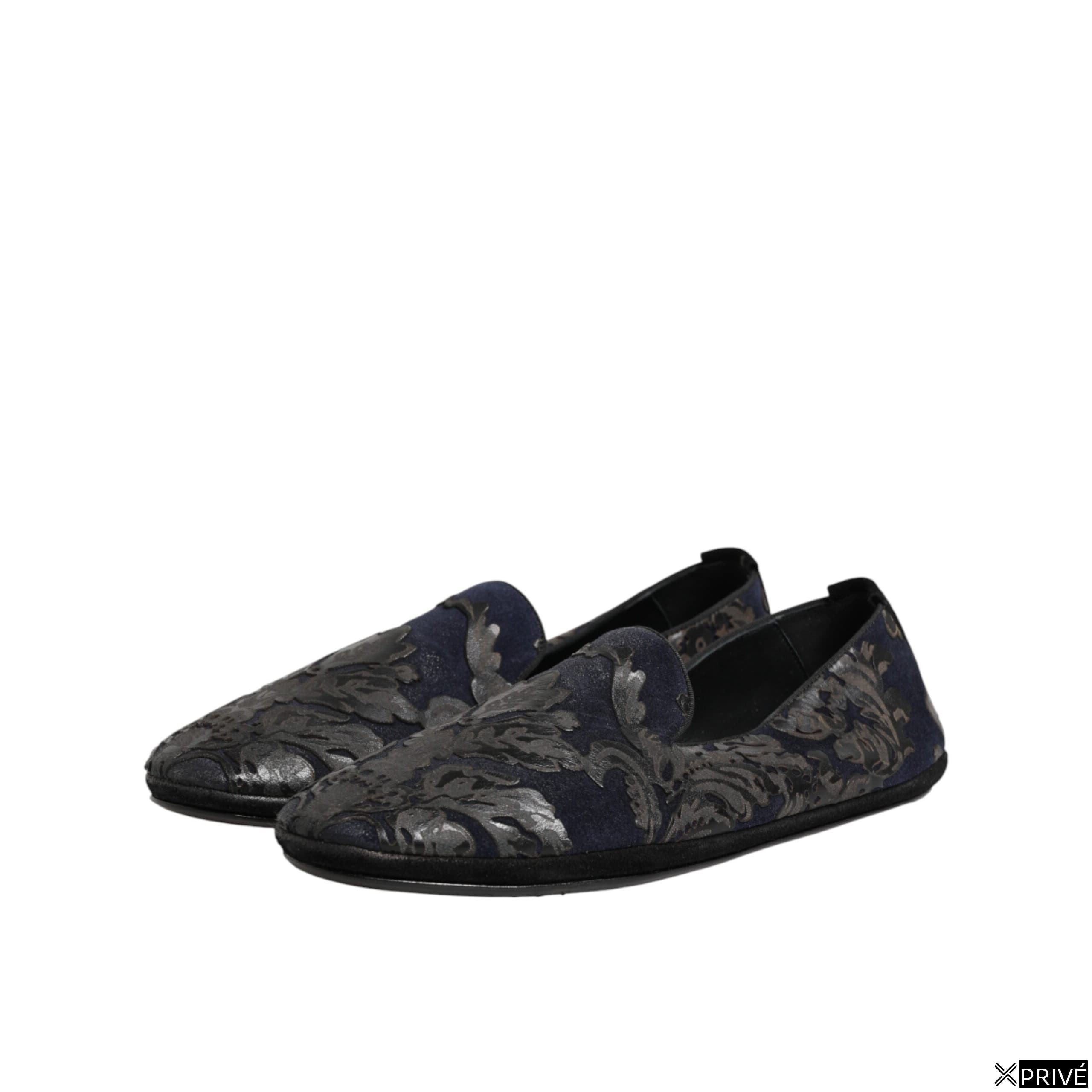 Mocassin Noir et bleu — 5