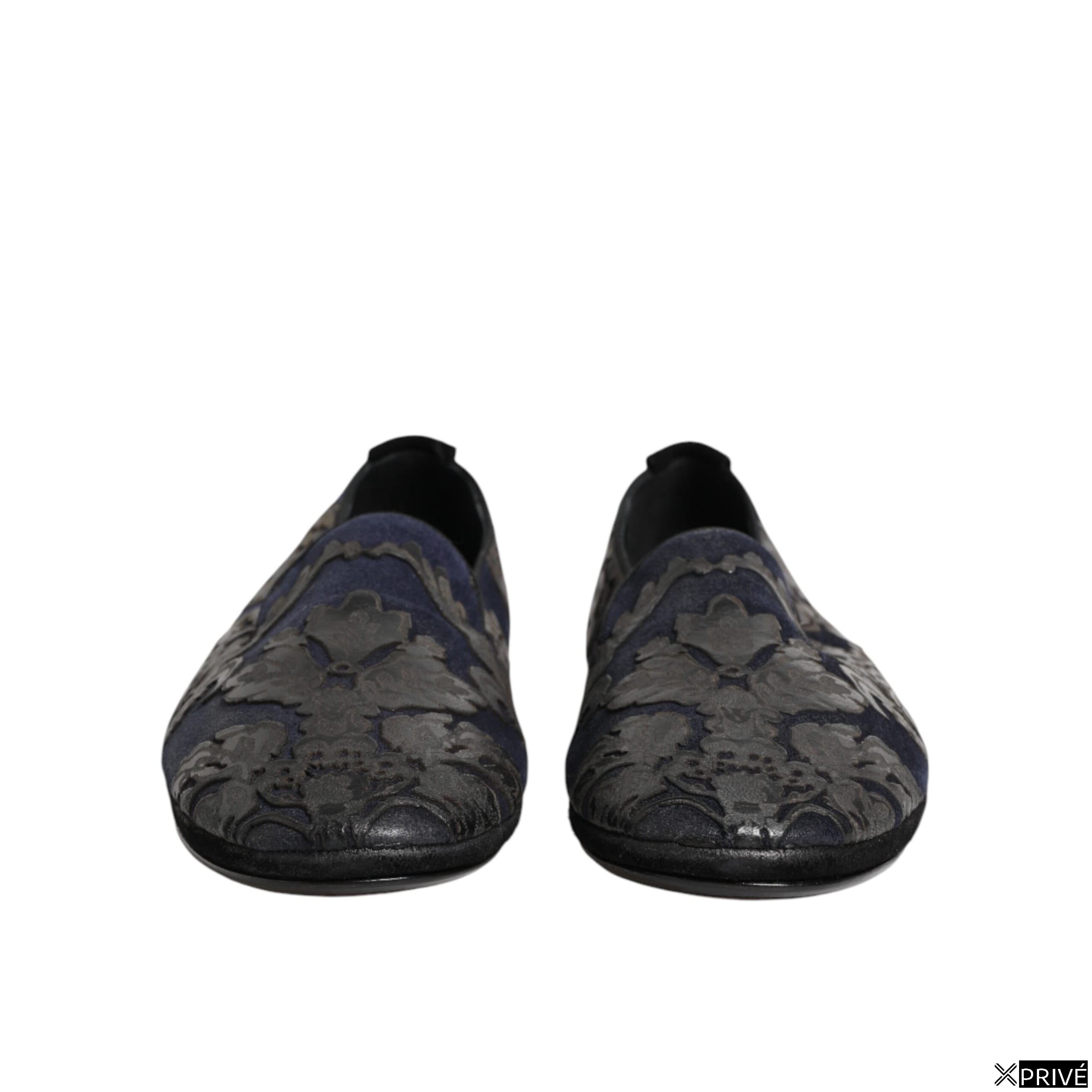 Mocassin Noir et bleu — 3
