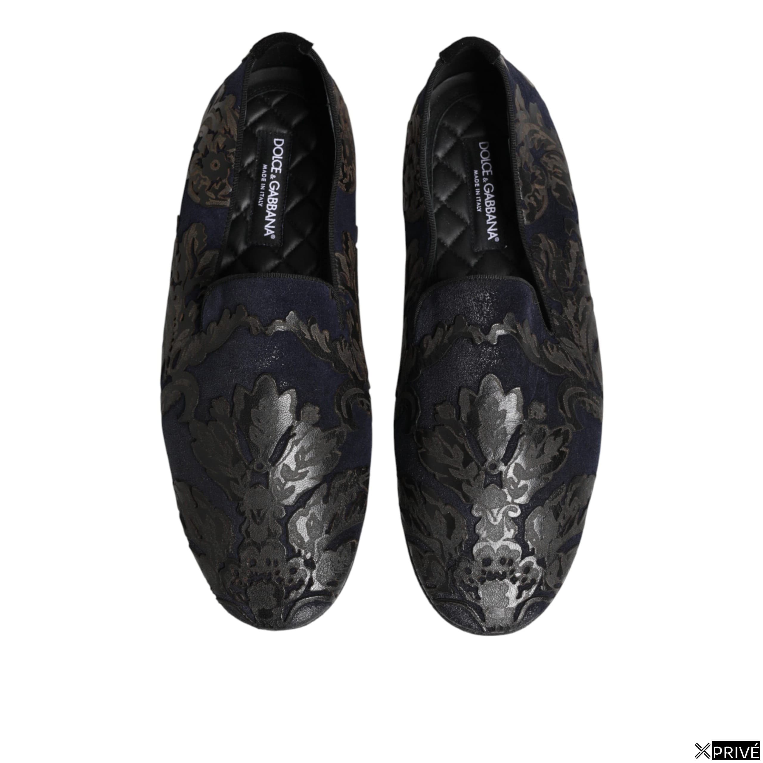 Mocassin Noir et bleu — 4
