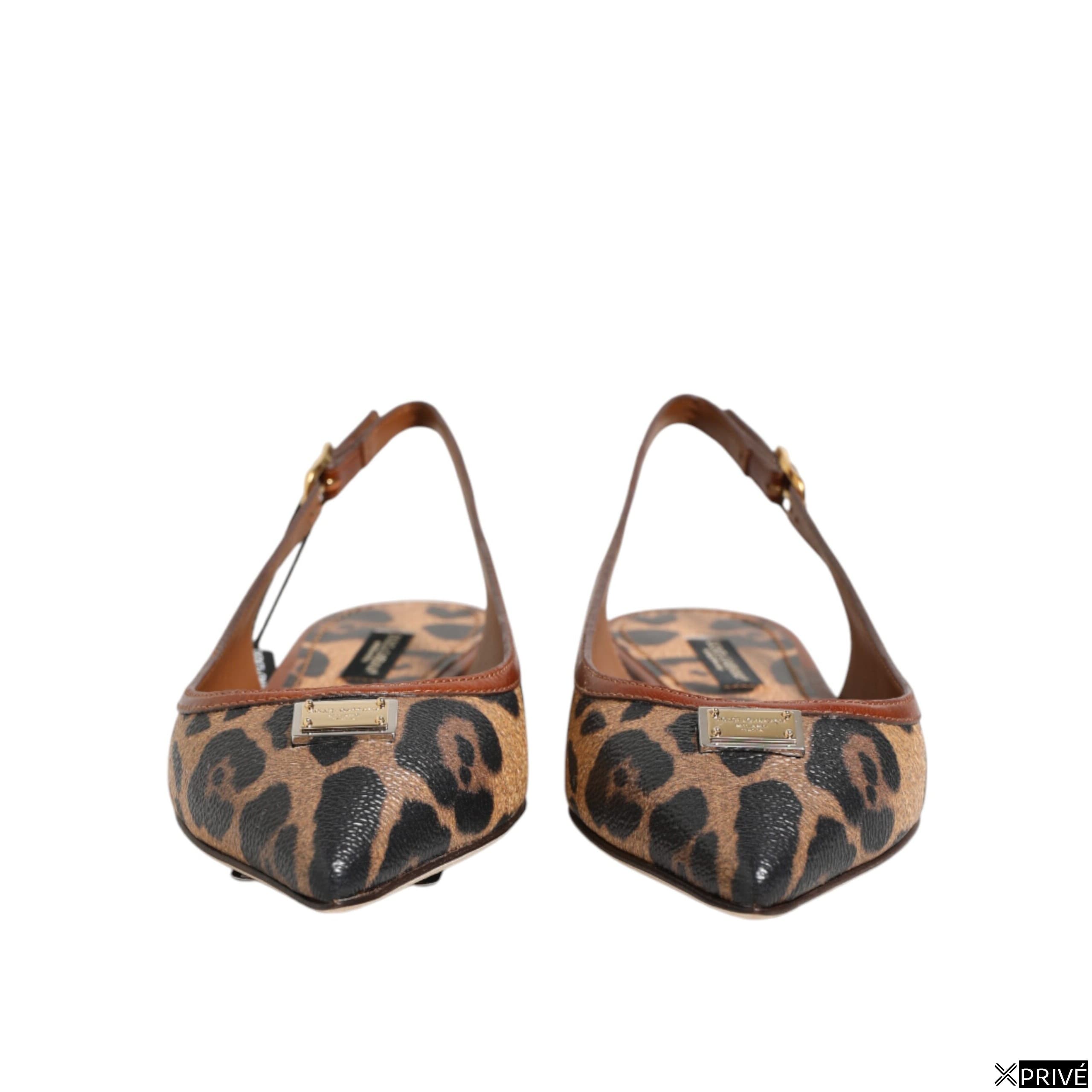 Chaussures plates brunes — 3