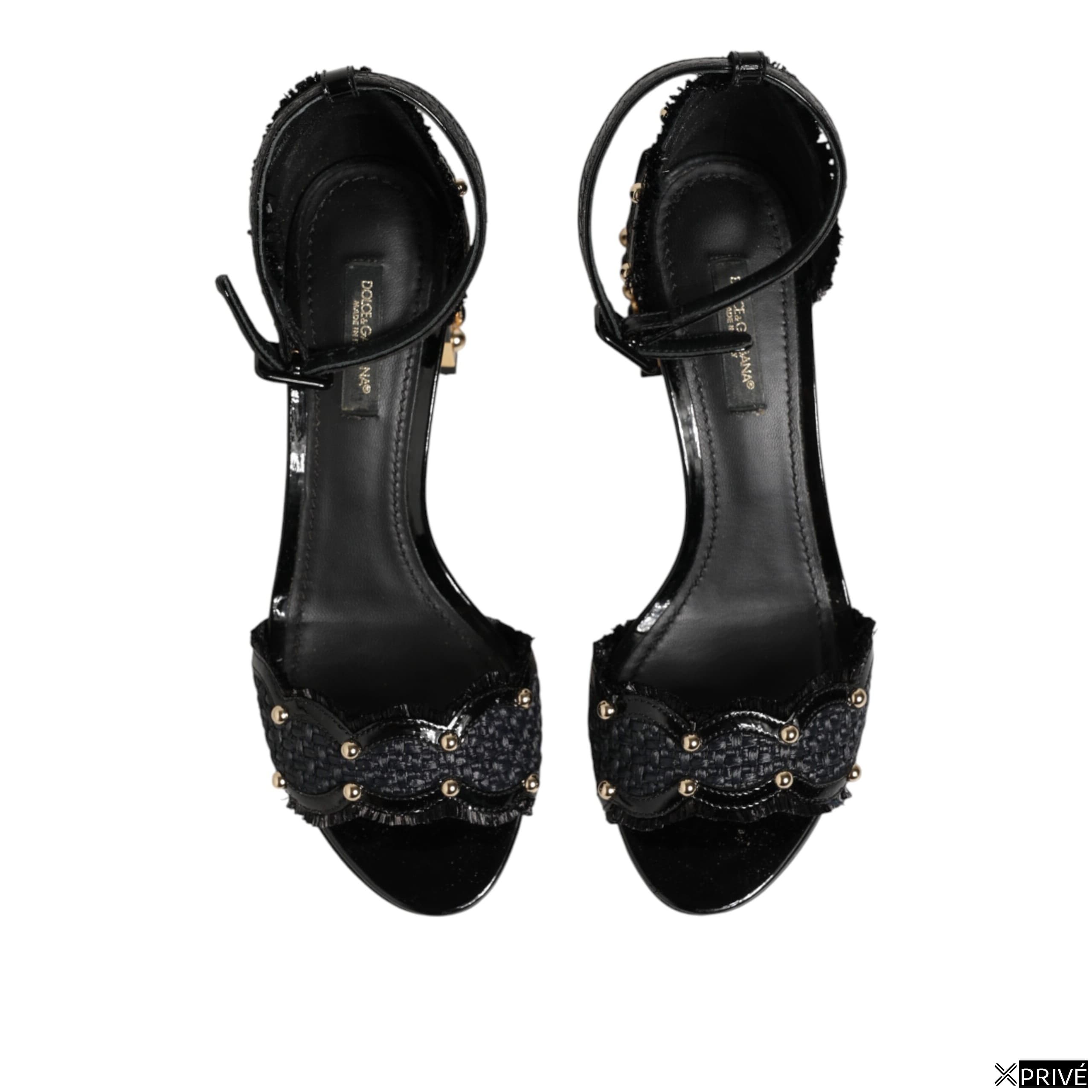 Sandales noires en Cuir — 4