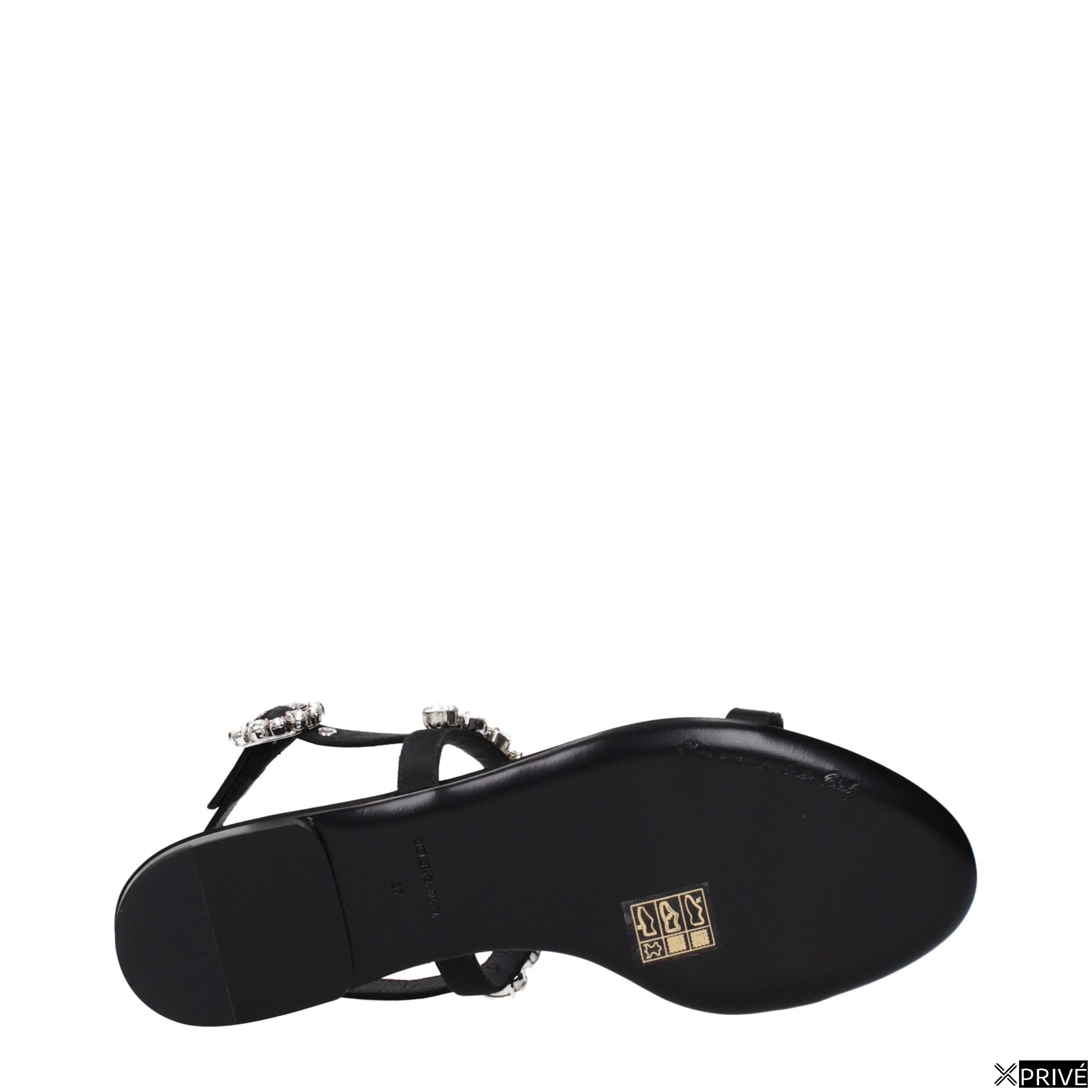 Sandales noires en Satin — 5