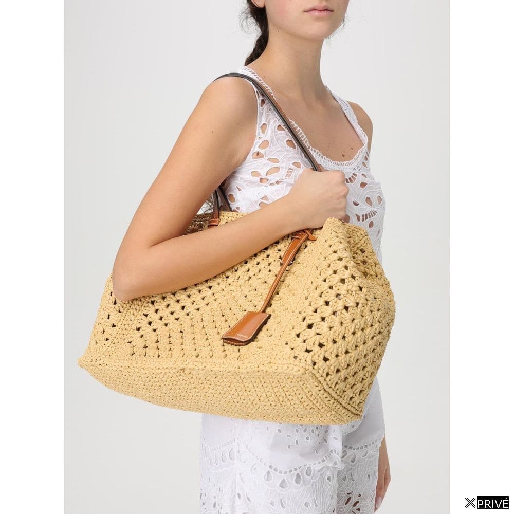 Sac à main beige en Cuir — 2