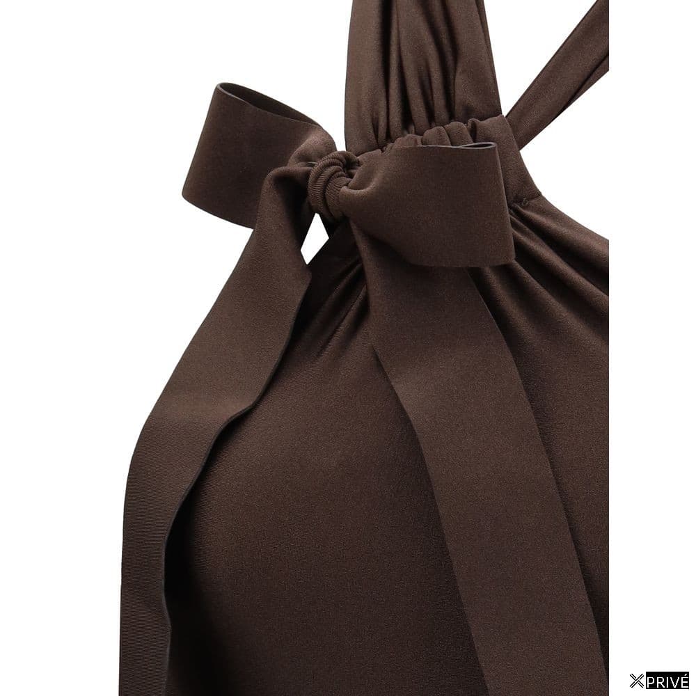 Maillot de bain brun en Polyamide — 3