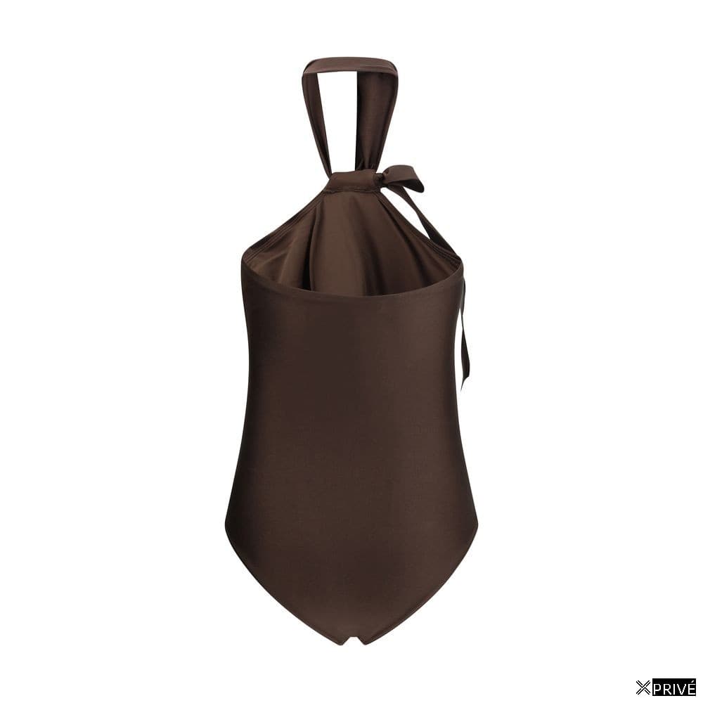 Maillot de bain brun en Polyamide — 2