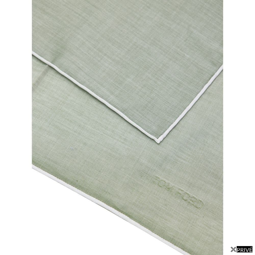 Mouchoir vert en Coton — 2