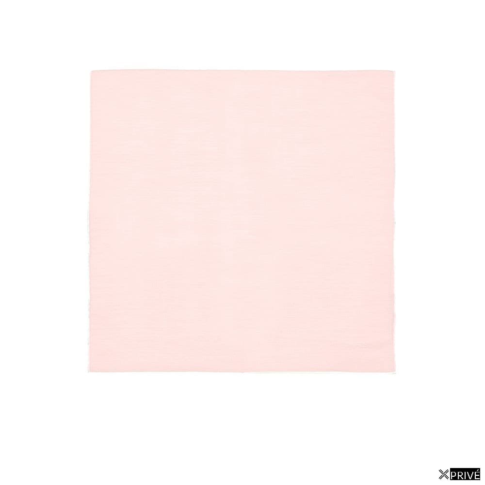 Mouchoir rose en Coton — 1