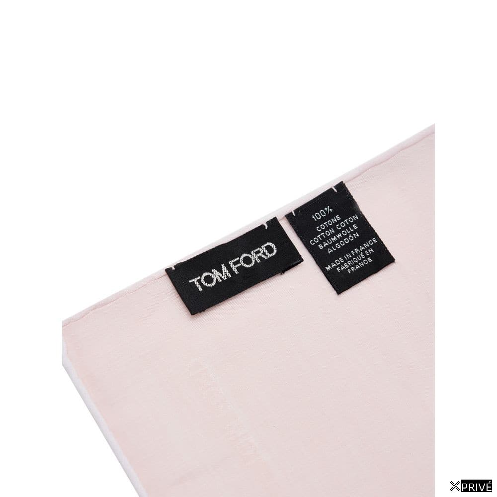 Mouchoir rose en Coton — 2