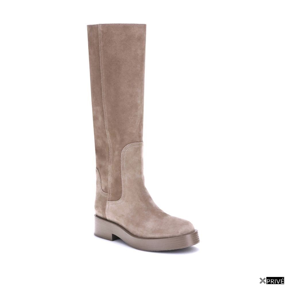 Bottes beiges en Caoutchouc — 2