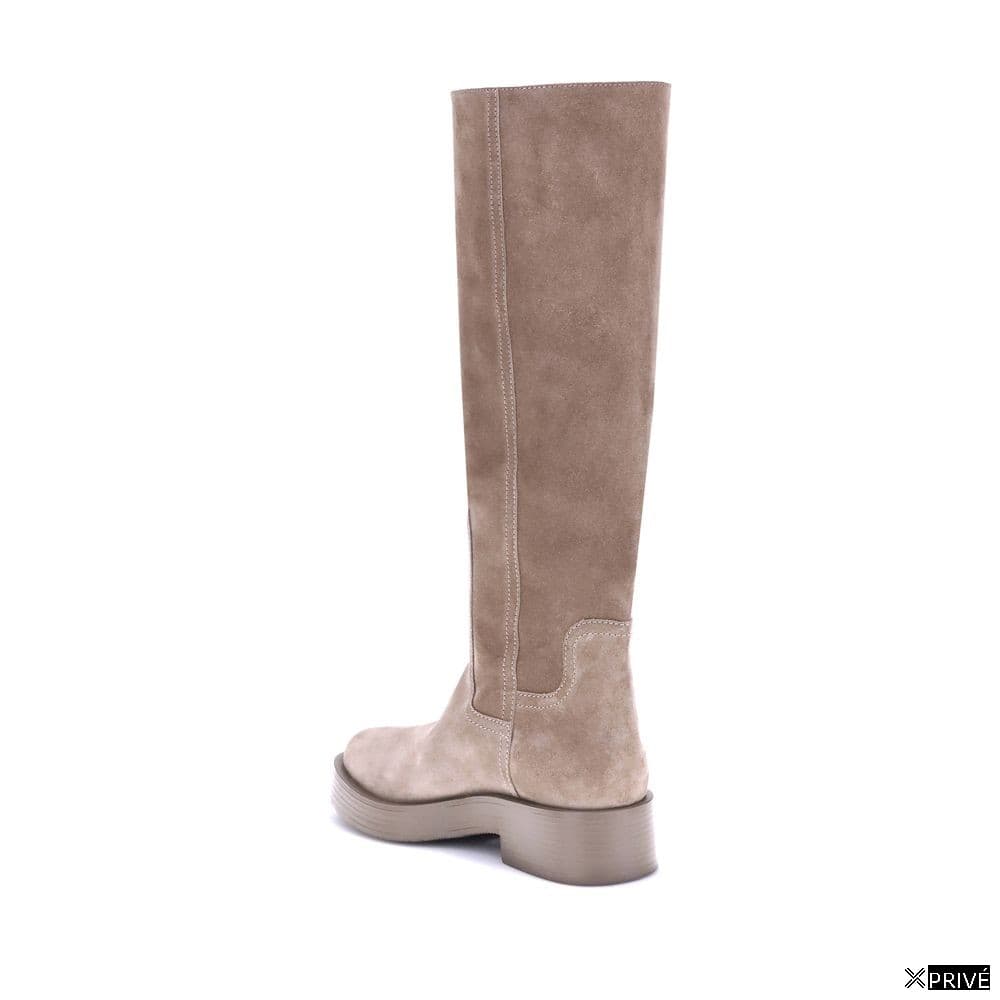 Bottes beiges en Caoutchouc — 3