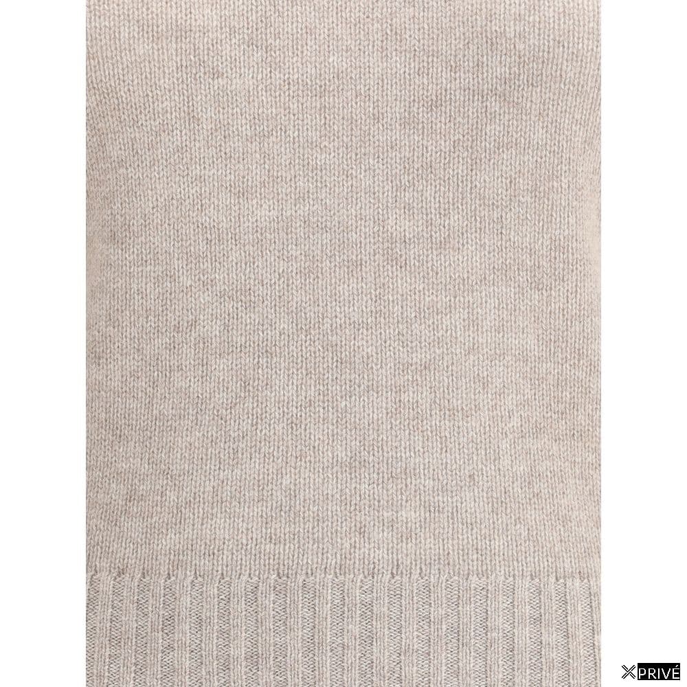 Pull beige en Cachemire — 3