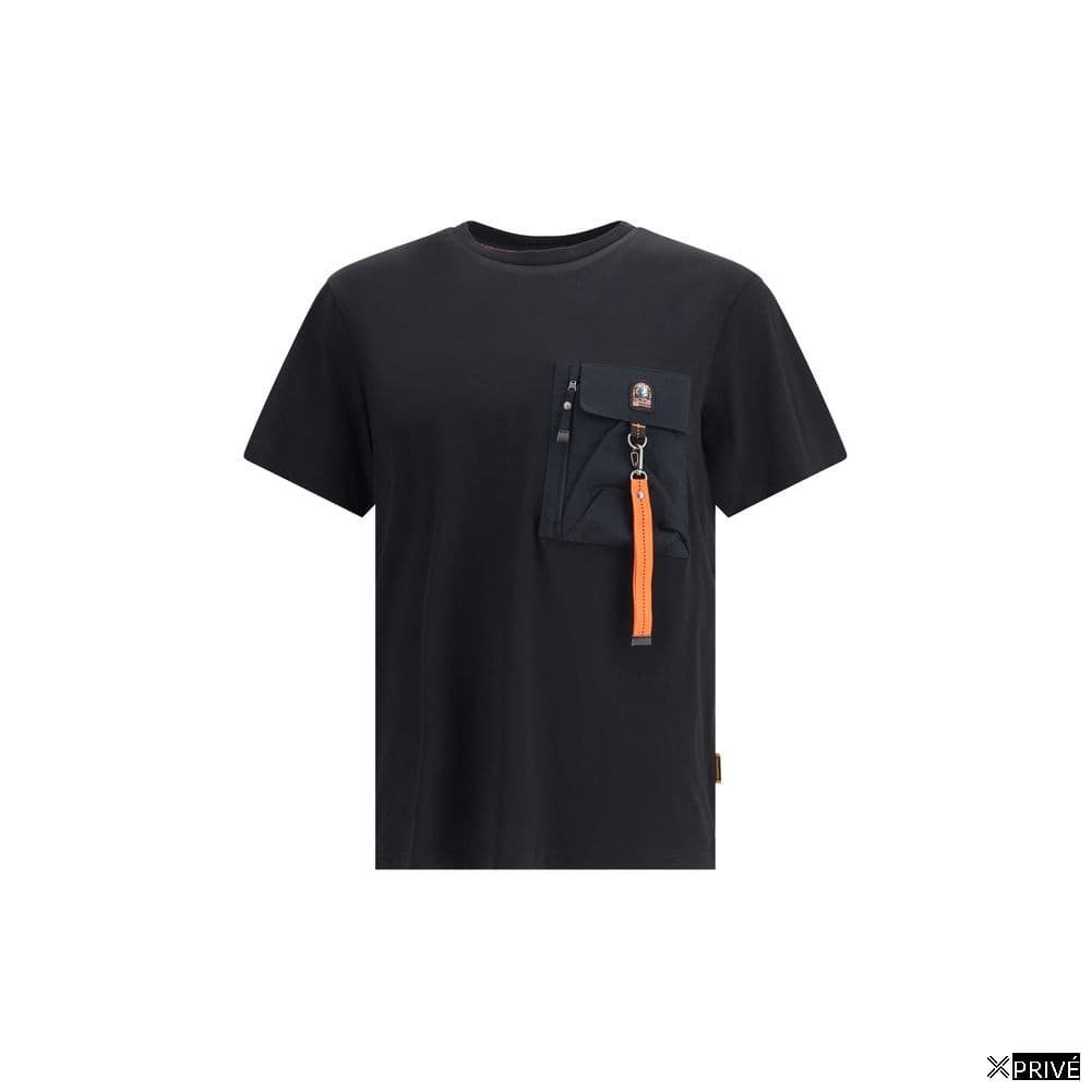 T-shirt noir en Coton — 1