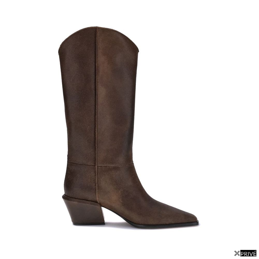 Bottes brunes en Cuir — 1