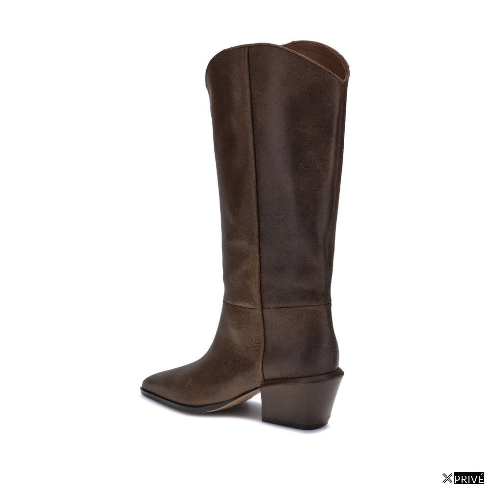 Bottes brunes en Cuir — 3
