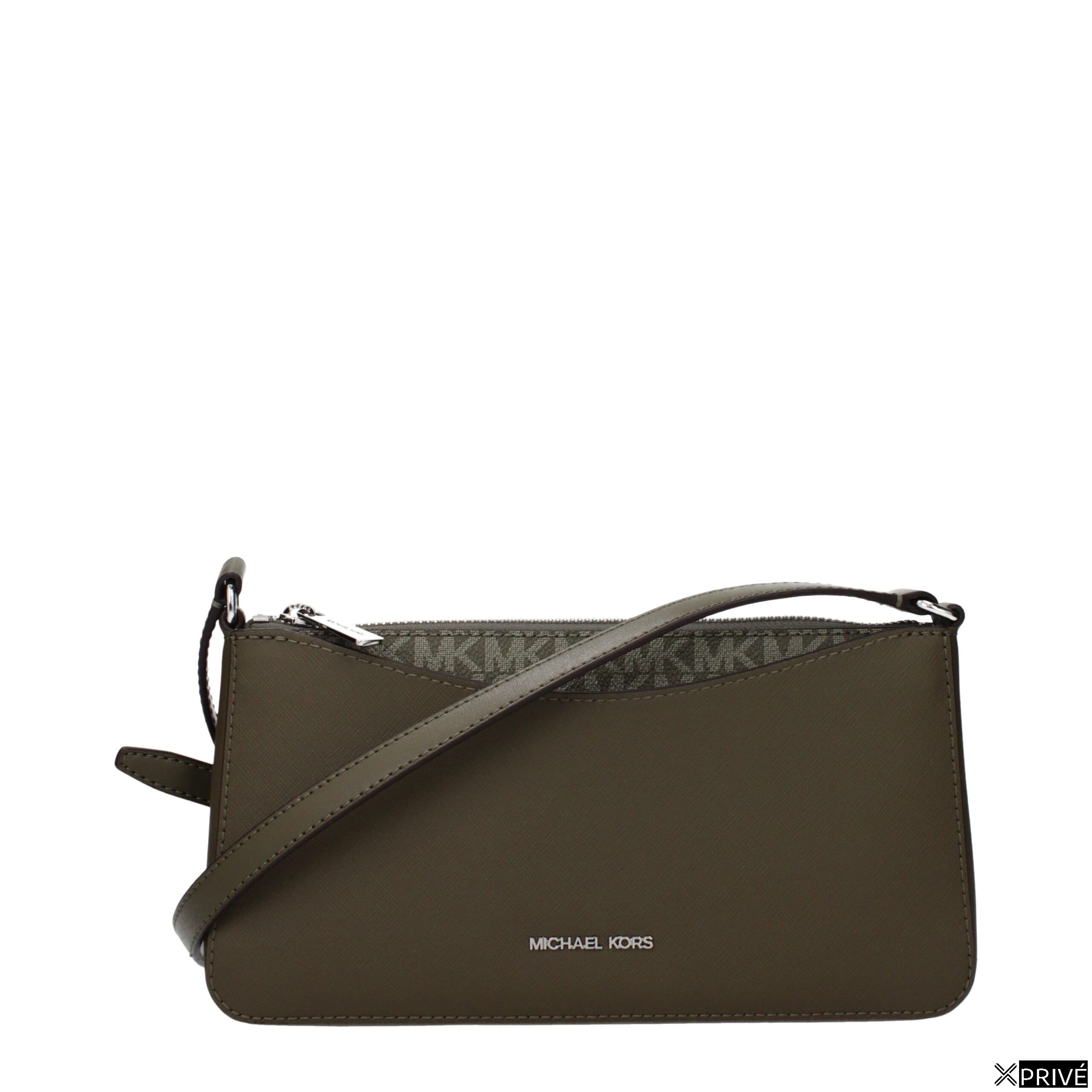 Sac porté croisé vert en Tissu — 1