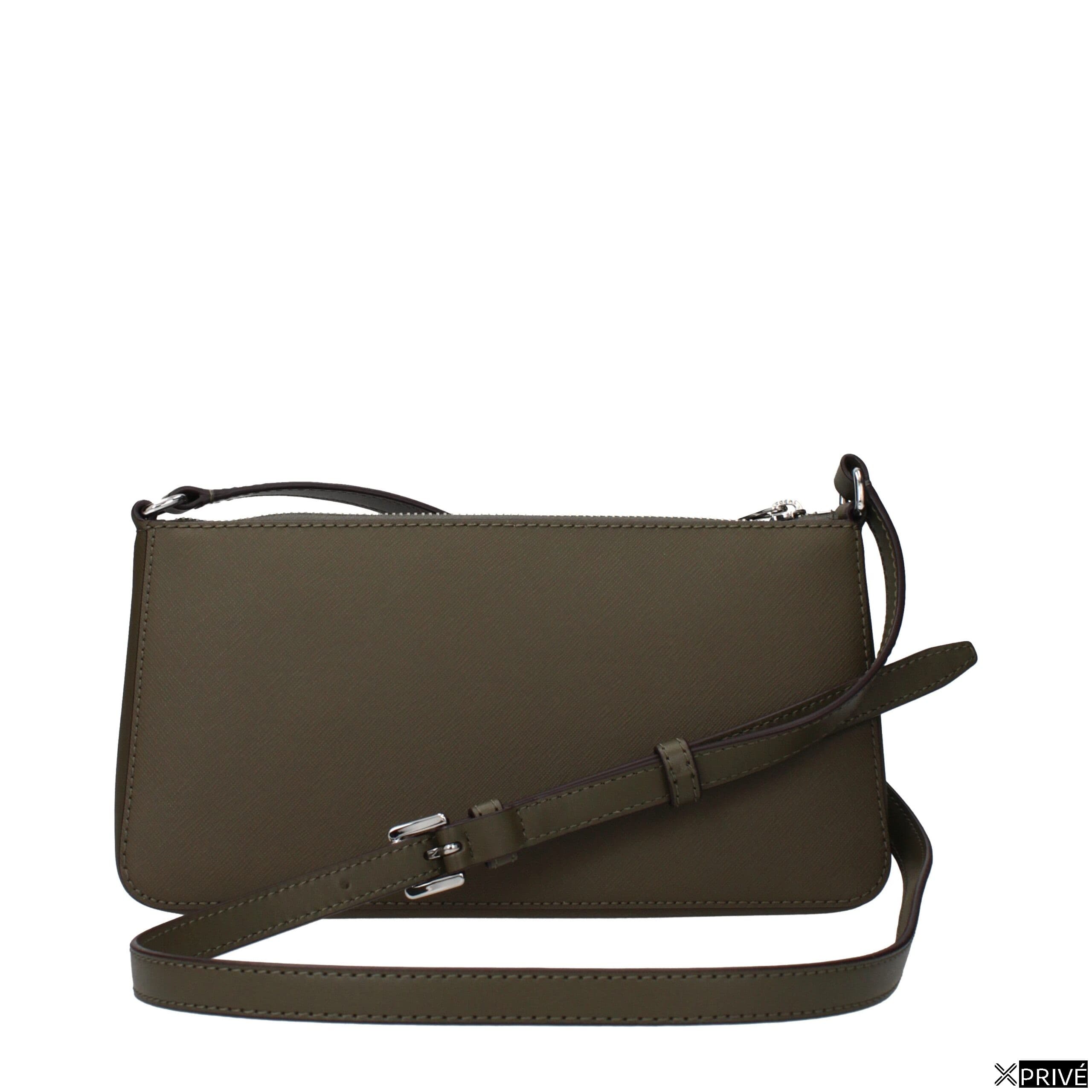 Sac porté croisé vert en Tissu — 3