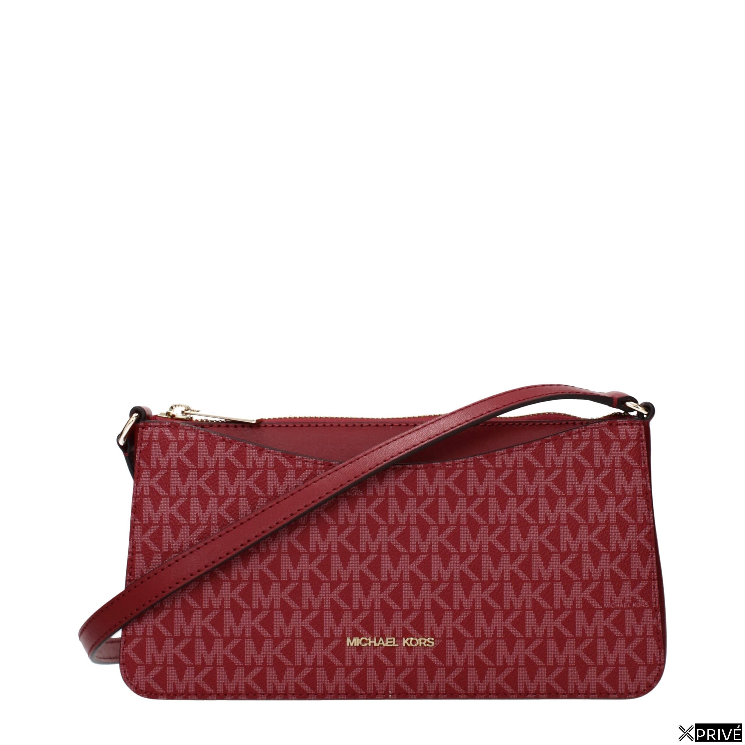 Sac porté croisé rouge en Tissu — 1