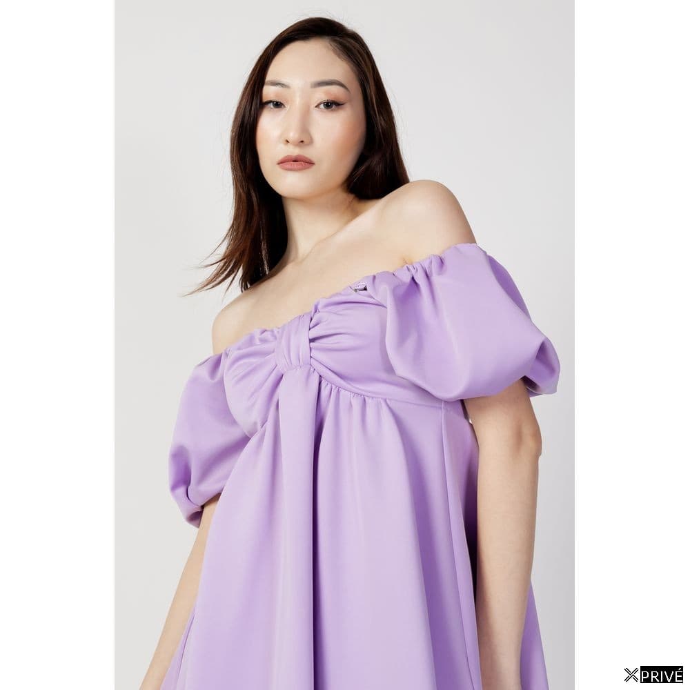 Robe violette en Polyester — 3