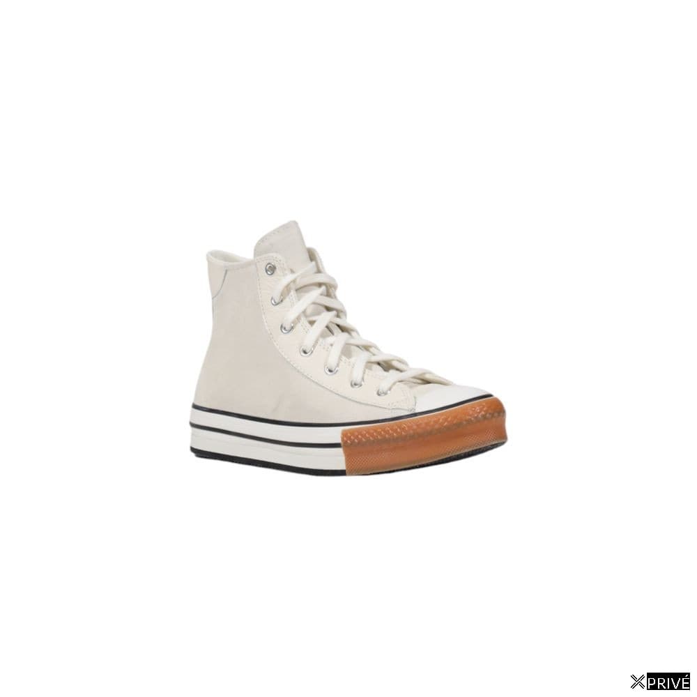 Chaussures de sport crèmes en Cuir — 2