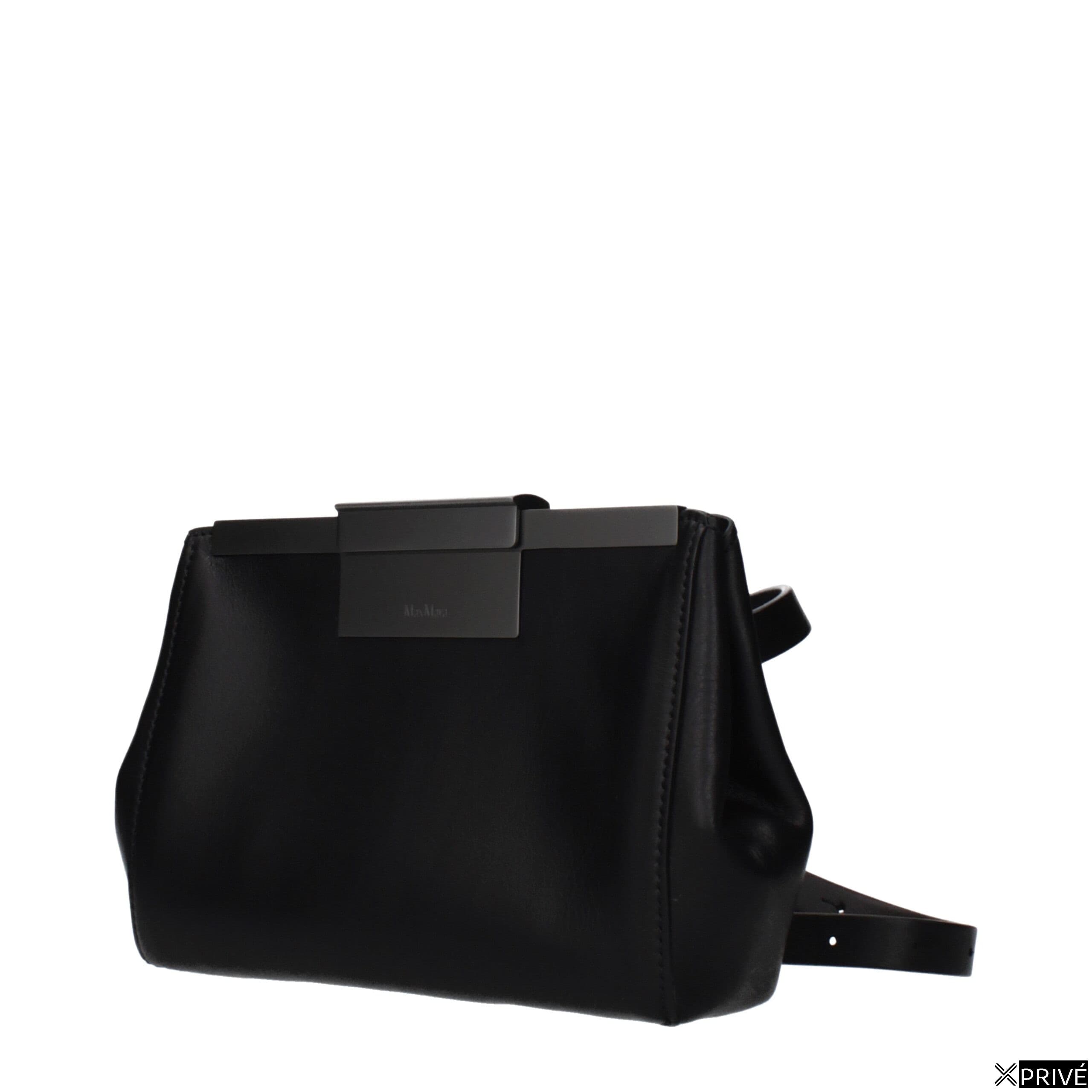 Sac porté croisé noir en Cuir — 2