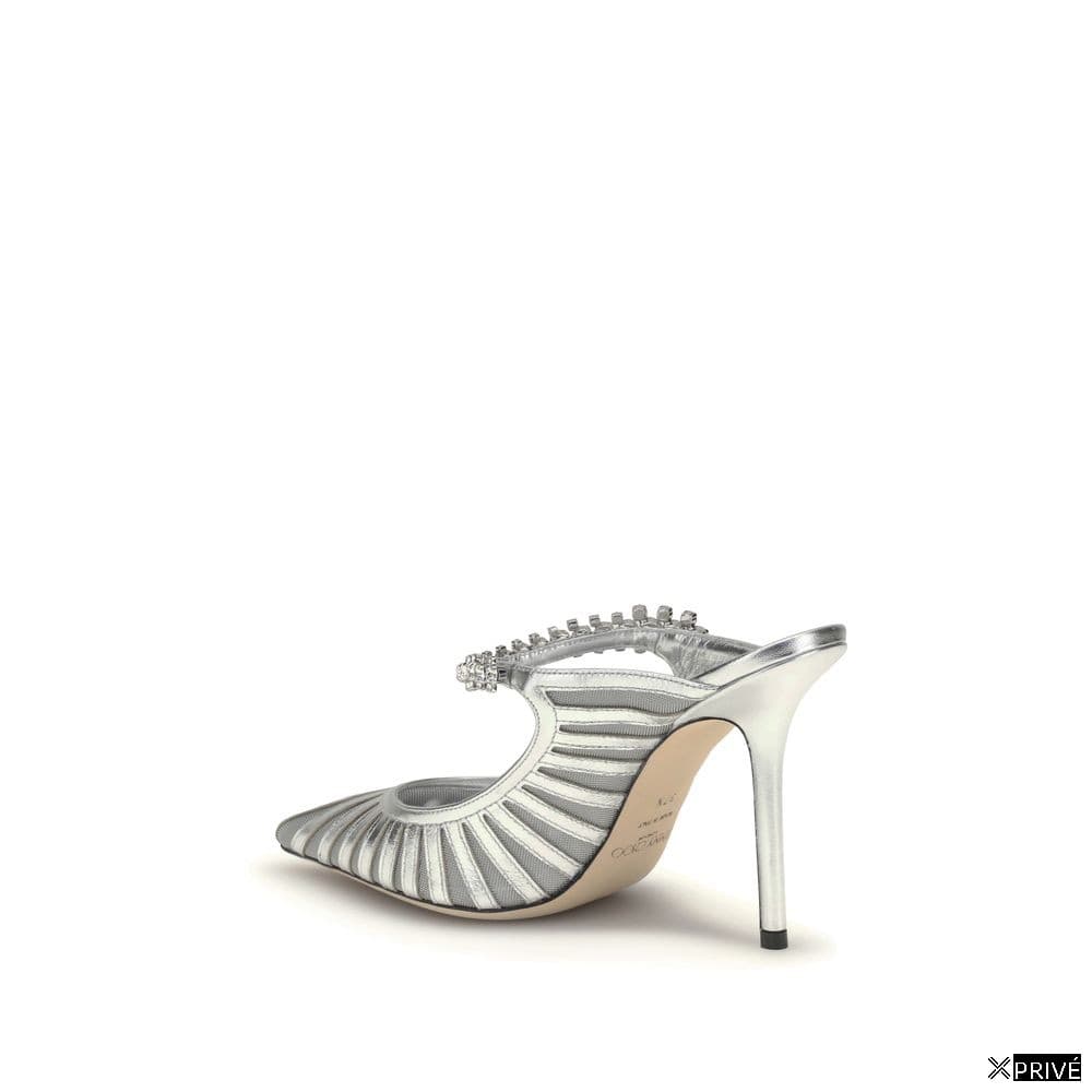 Escarpin argentée en Cuir — 3