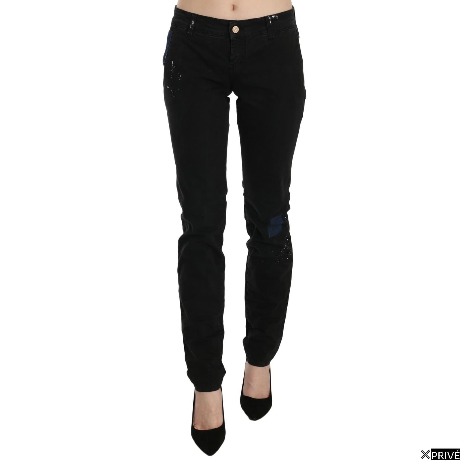 Jeans noir en Coton — 1