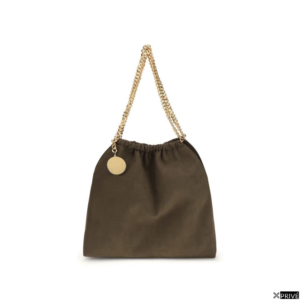 Sac bandoulière brun en Polyester — 1
