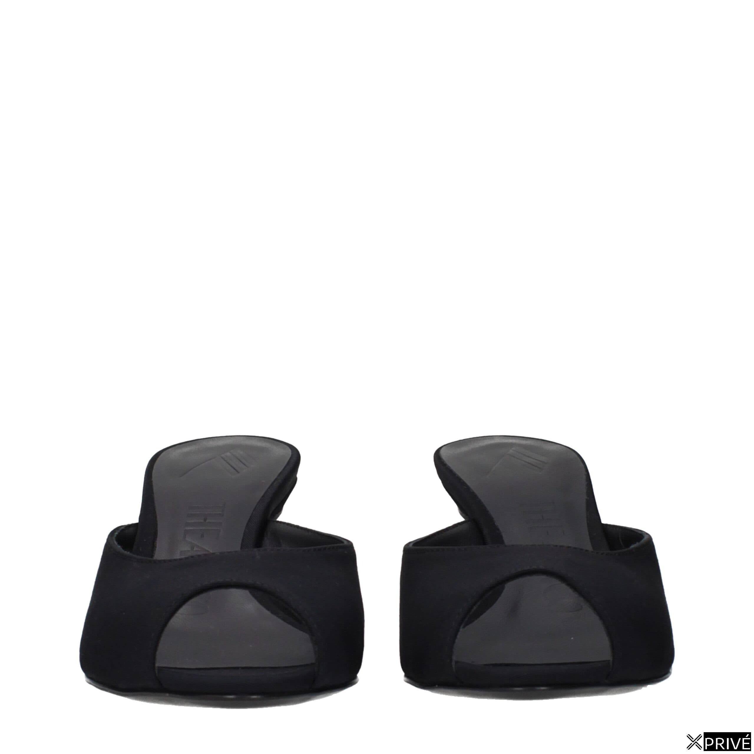 Sandales noires en Tissu — 3