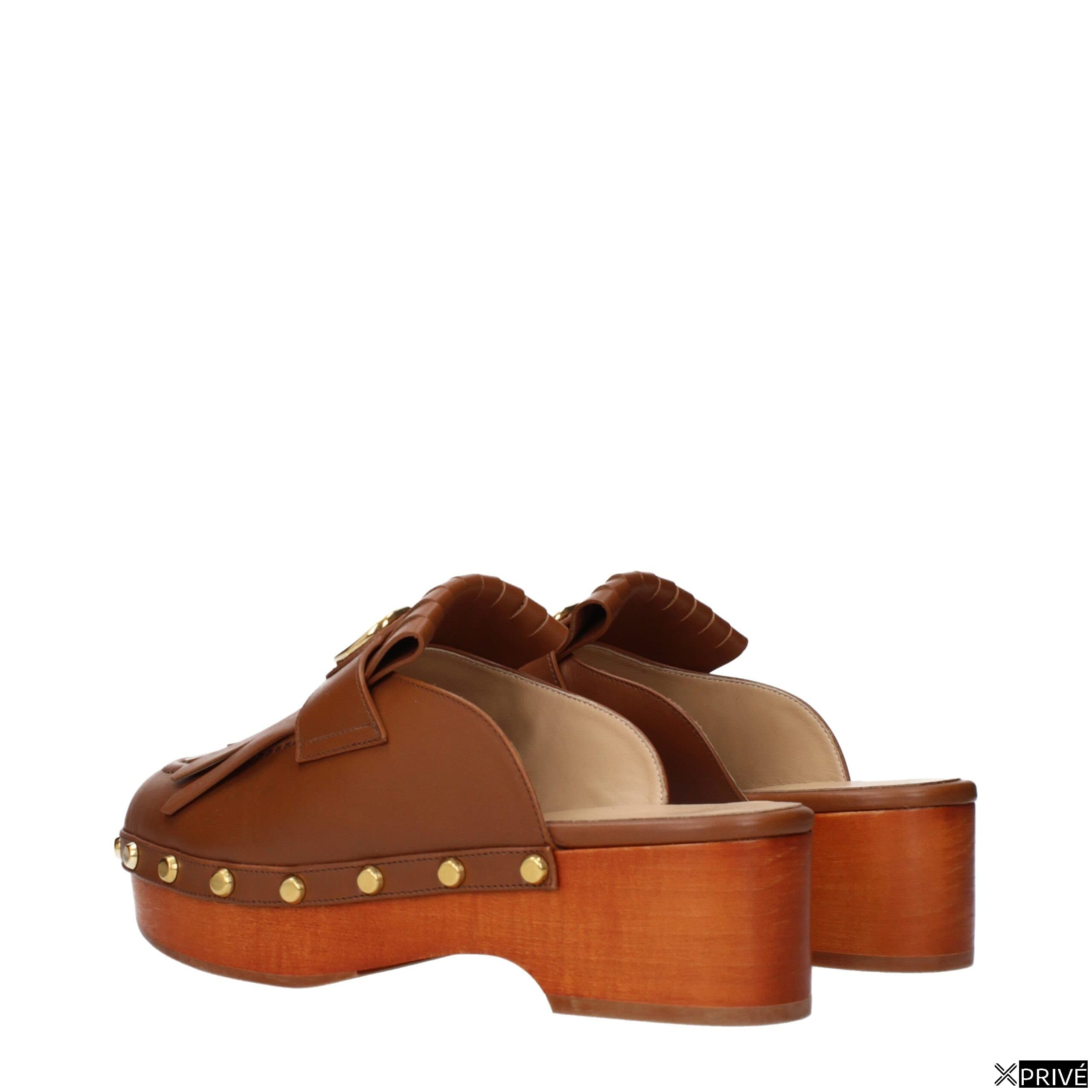 Sandales brunes en Cuir — 4