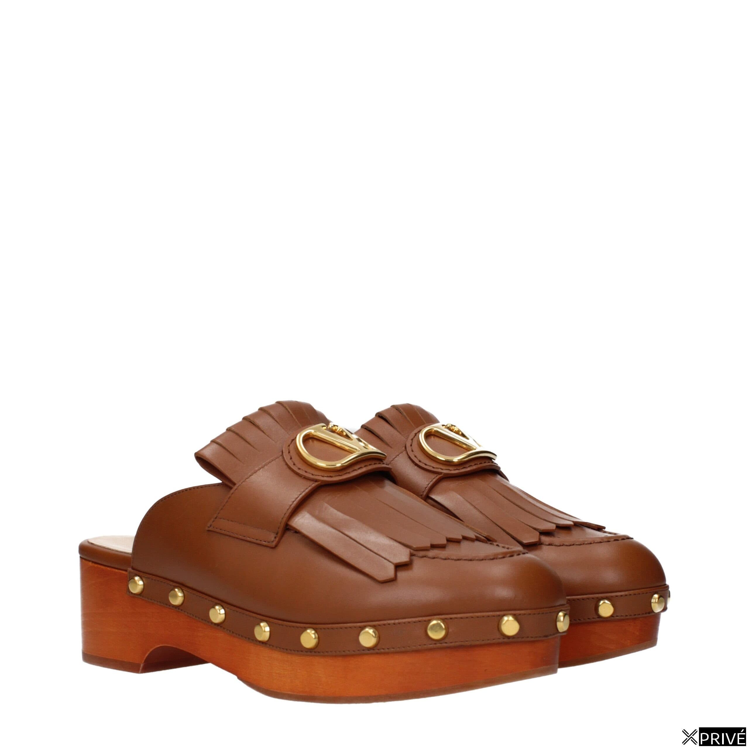 Sandales brunes en Cuir — 2