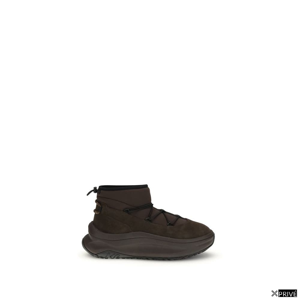 Bottes brunes en Polyester — 1