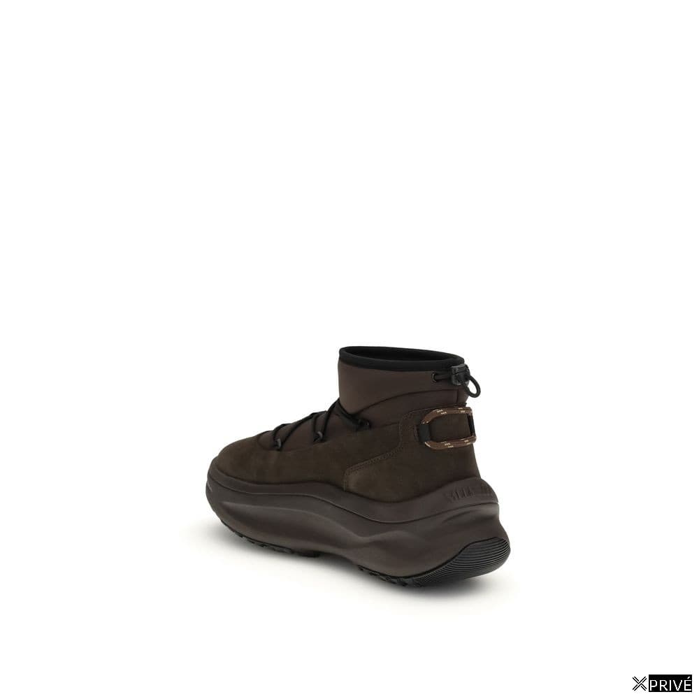 Bottes brunes en Polyester — 3
